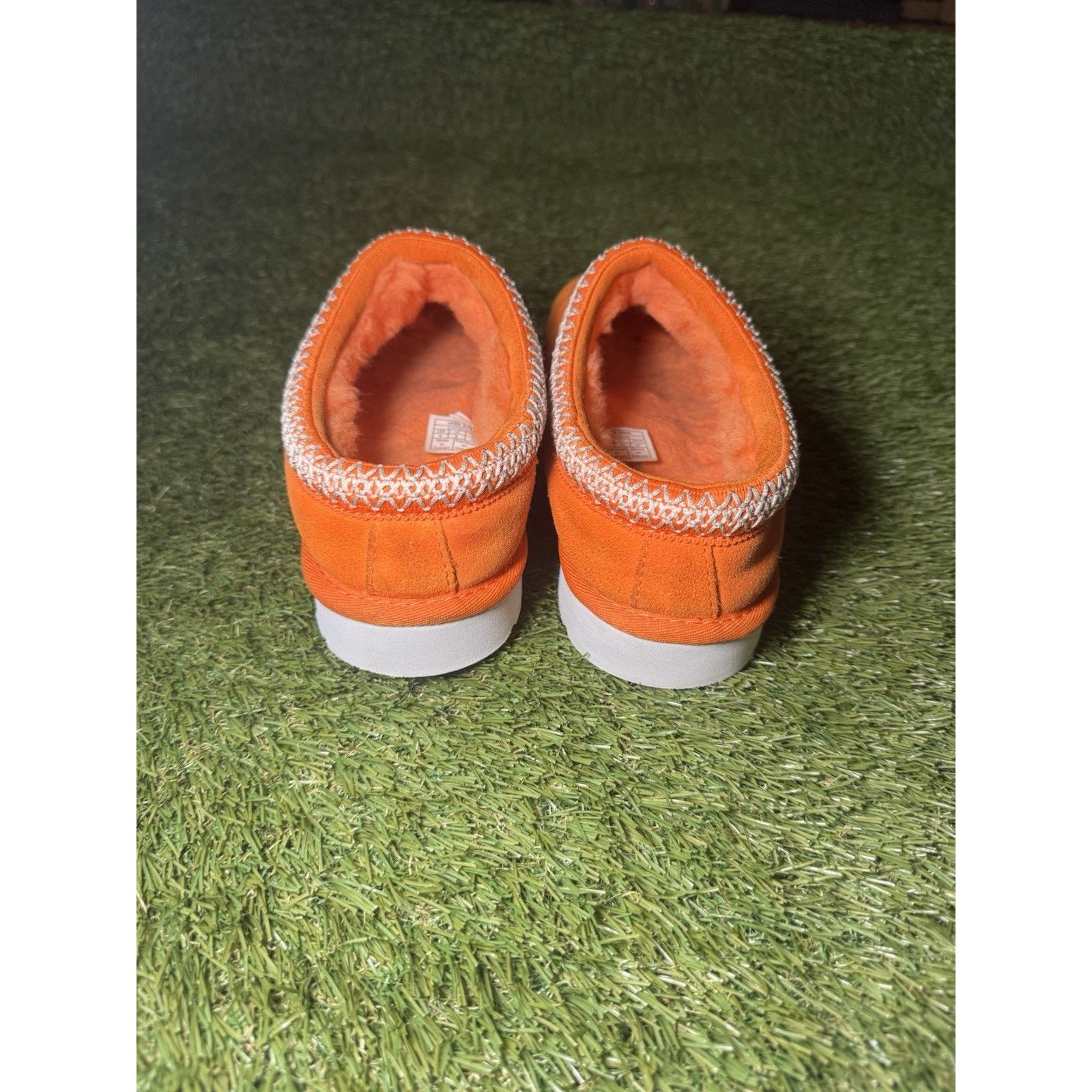 Ugg MEN UGG Tasman OrangeSlipper SHOE, Sheepskin Lined Slip-On Size US 11 / EU 44 - 3 Thumbnail