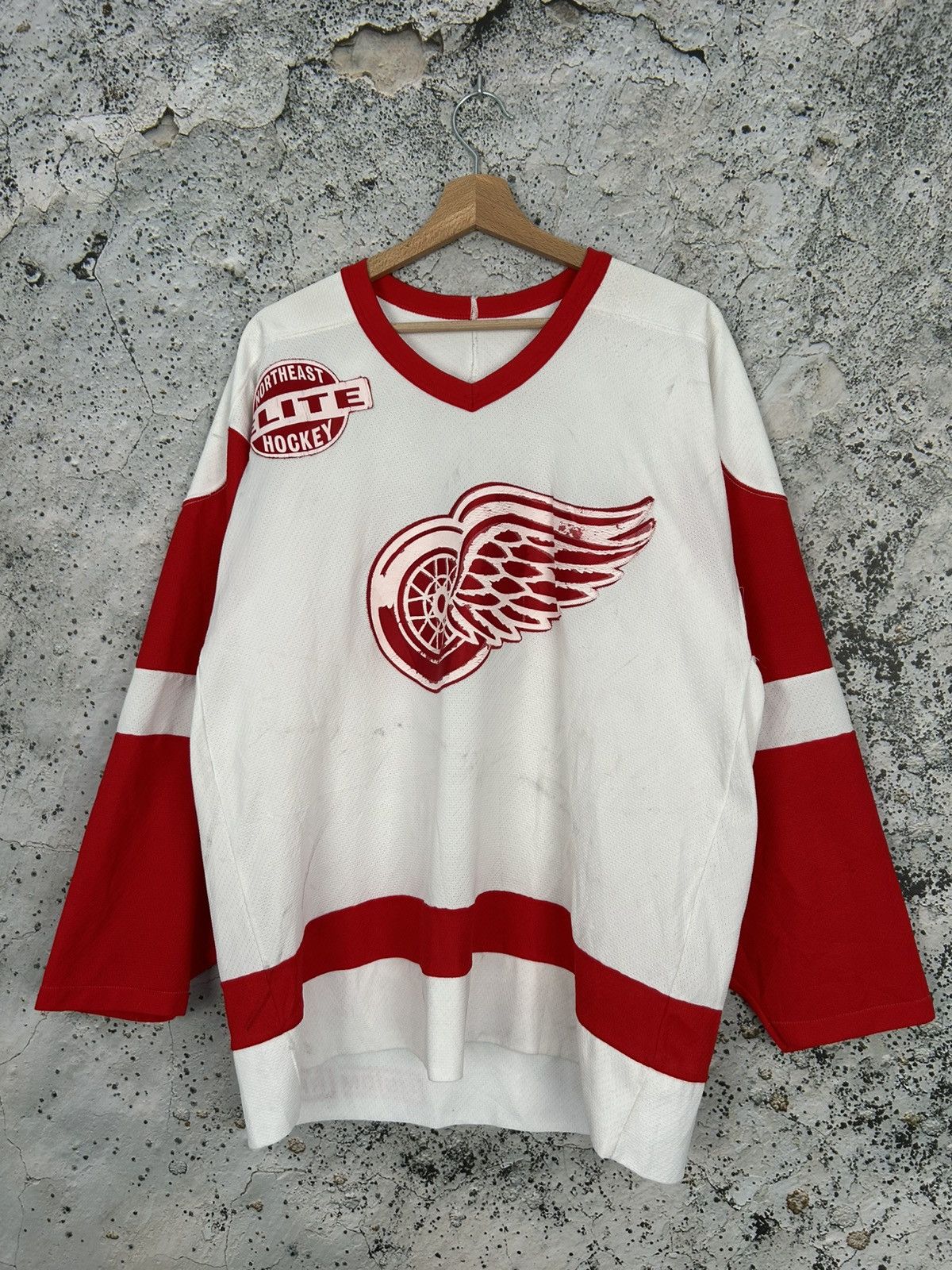 Vintage Vintage Detroit Red Wings NHL 90s Archive Jersey Hockey Rare Size US L / EU 52-54 / 3 - 1 Thumbnail