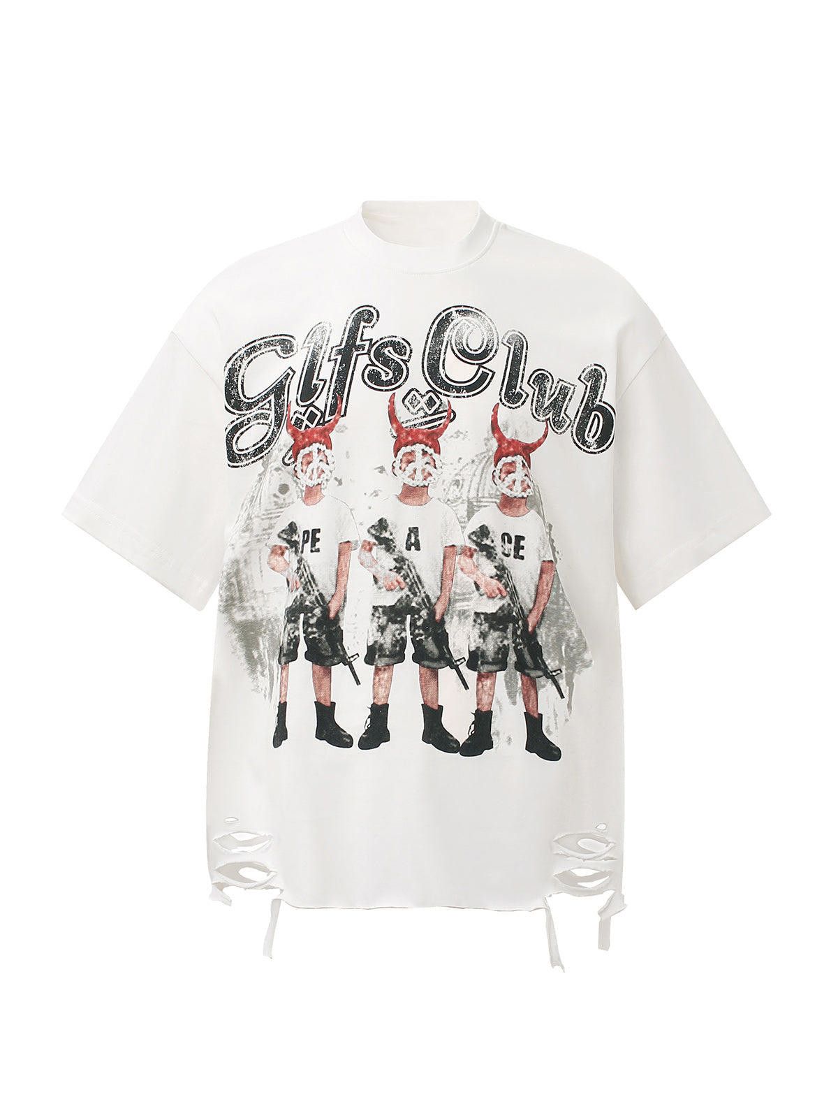 Other Graffiti Letters Devil Design Graphic T-Shirt Size US L / EU 52-54 / 3 - 1 Thumbnail