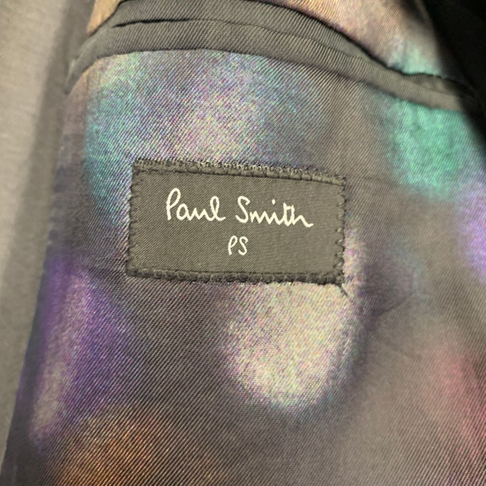 Paul Smith Size 38 Grey Wool Mohair Single Breasted Sport Coat Size 38R - 6 Thumbnail