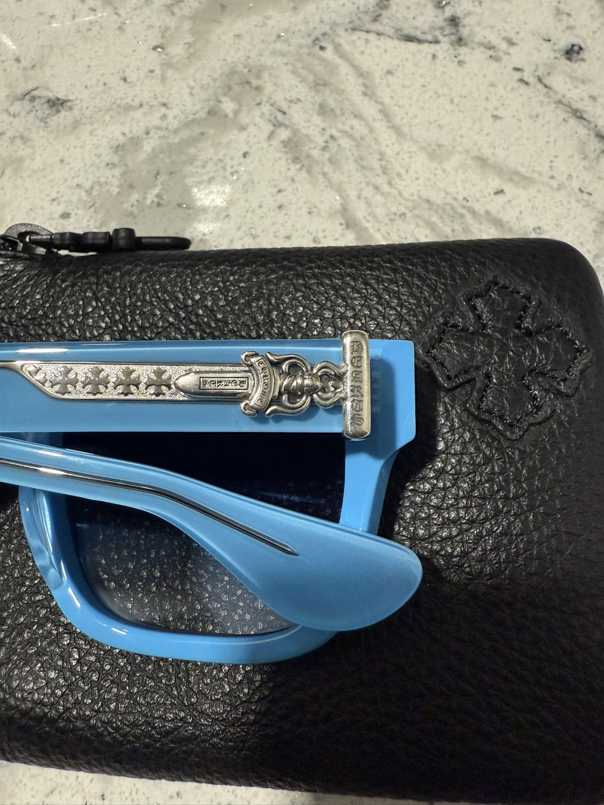 Chrome Hearts Chrome Hearts Box Officer Glasses Size ONE SIZE - 3 Thumbnail