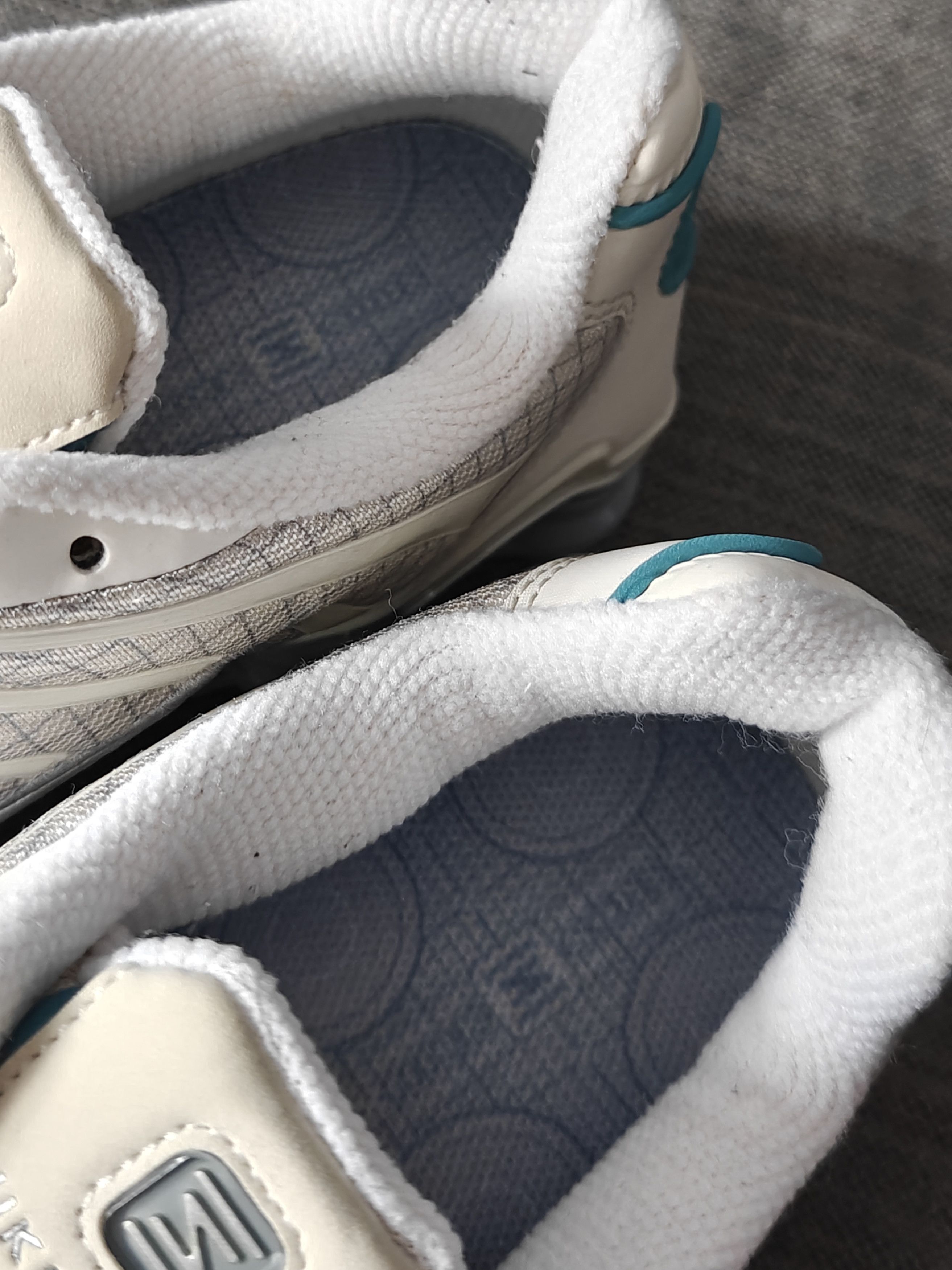Nike × Vintage 2019 Nike Shox TL "Light Bone" 42.5 Creamy White Grey Blue Size US 9 / EU 42 - 9 Thumbnail