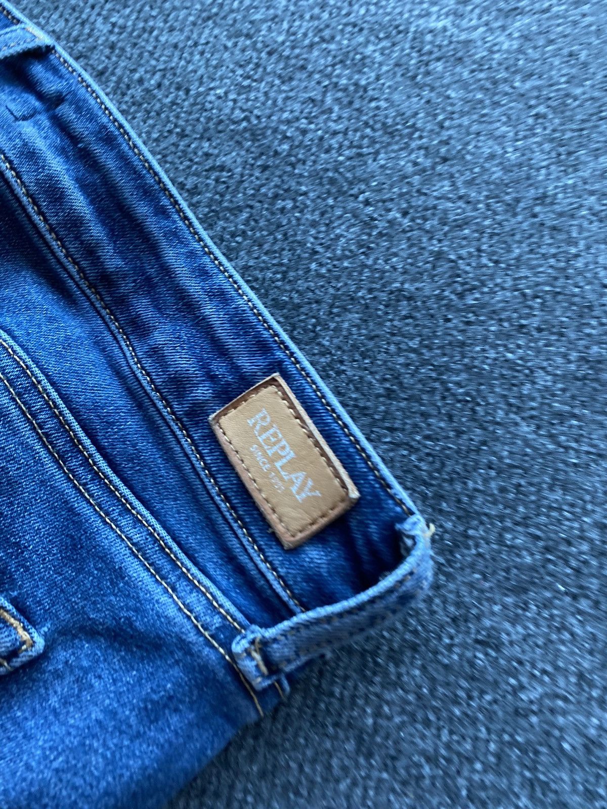 Replay 🔥Opium Punk Gothic Replay Bootcut new luz jeans 30 Size 30" / US 8 / IT 44 - 12 Thumbnail