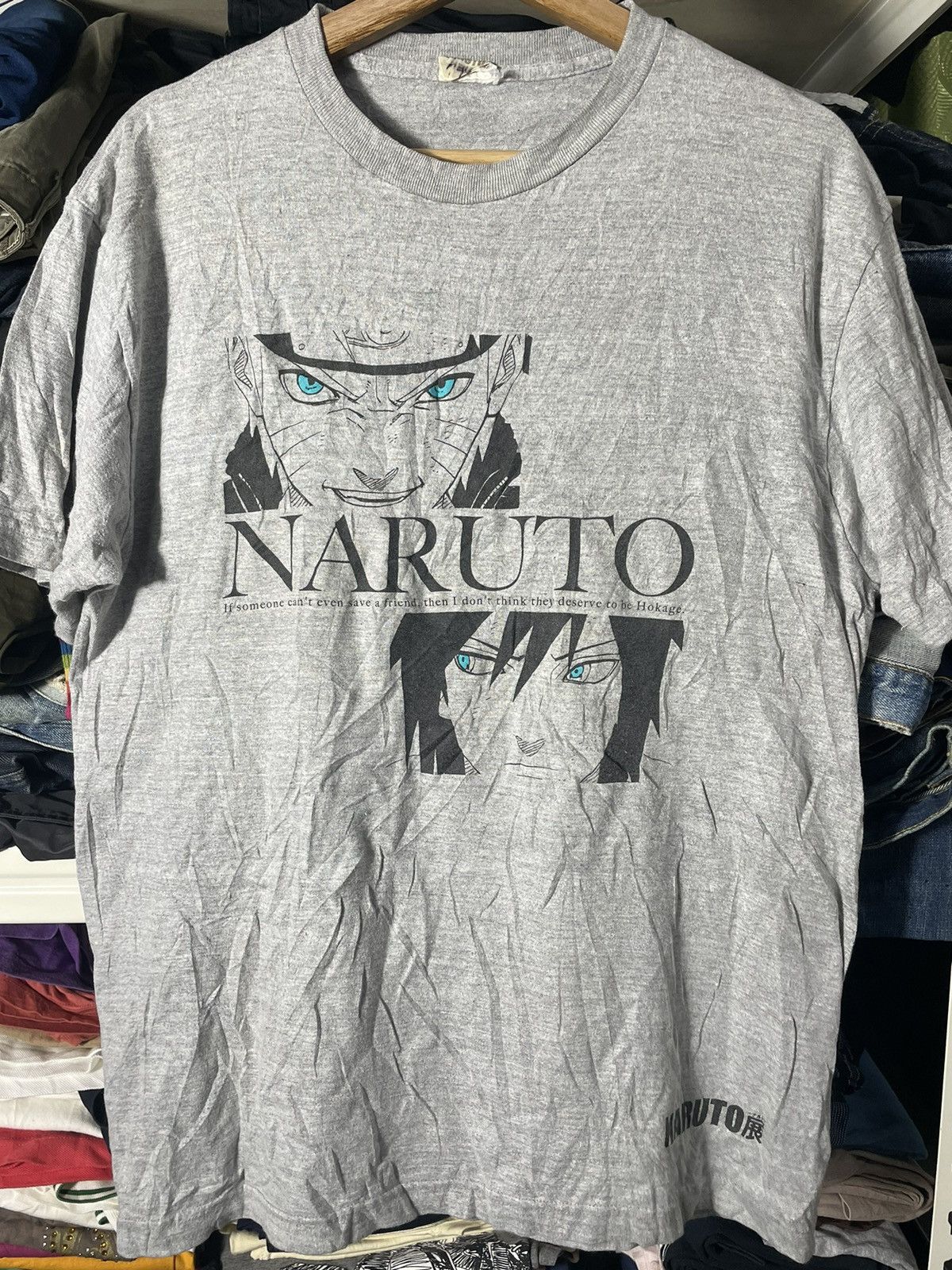 Anime Vintage Naruto Japanese Anime Shirt Size US L / EU 52-54 / 3 - 2 Thumbnail