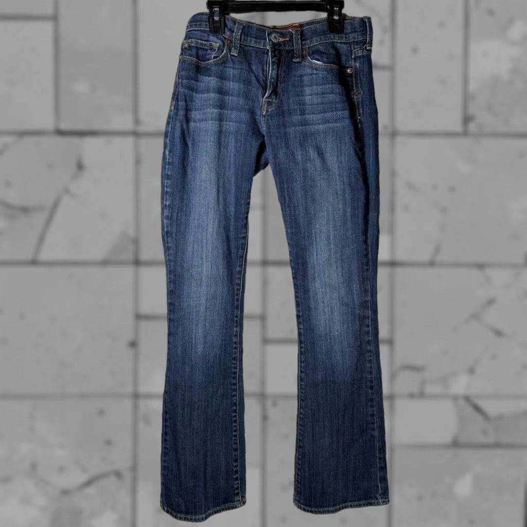 Lucky Brand VINTAGE Lucky Brand Blue Sofia Bootcut Jeans Women Adult Size 2x26 Regular Fit 31 Inch Inseam Size 26" / US 2 / IT 38 - 1 Thumbnail