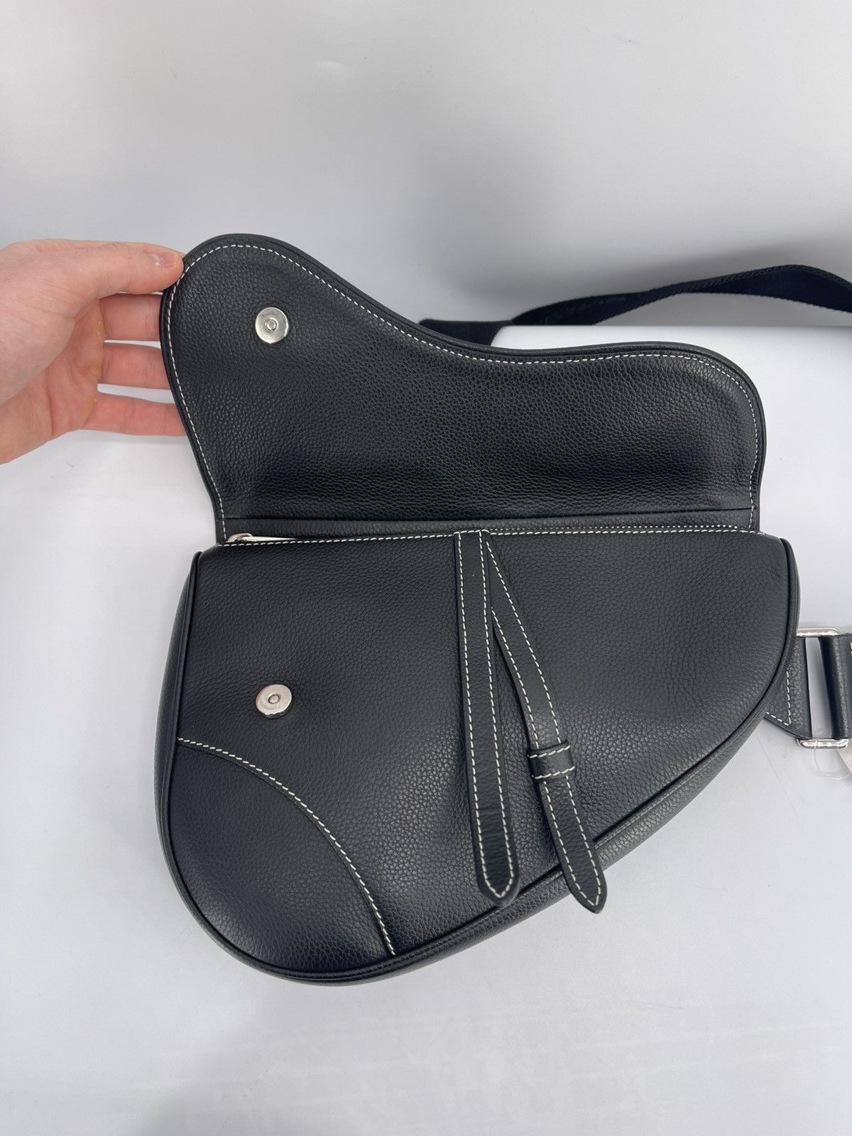 Dior Christain Dior Sling Saddle Bag Black RRP $4000+ Size ONE SIZE - 7 Thumbnail