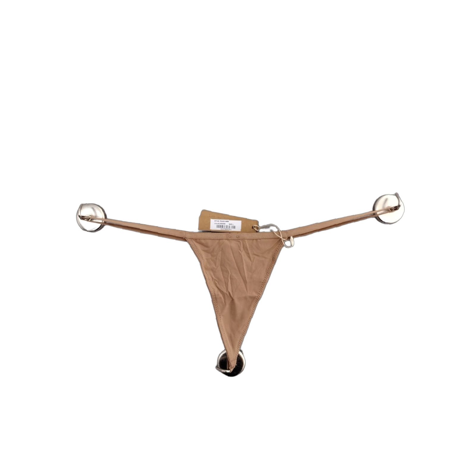 SKIMS VINTAGE SKIMS Fits Everybody T-Back Micro Thong Panty Women's L Sienna Thong/String Womens 90s? Size 36" / US 14 / IT 50 - 1 Thumbnail