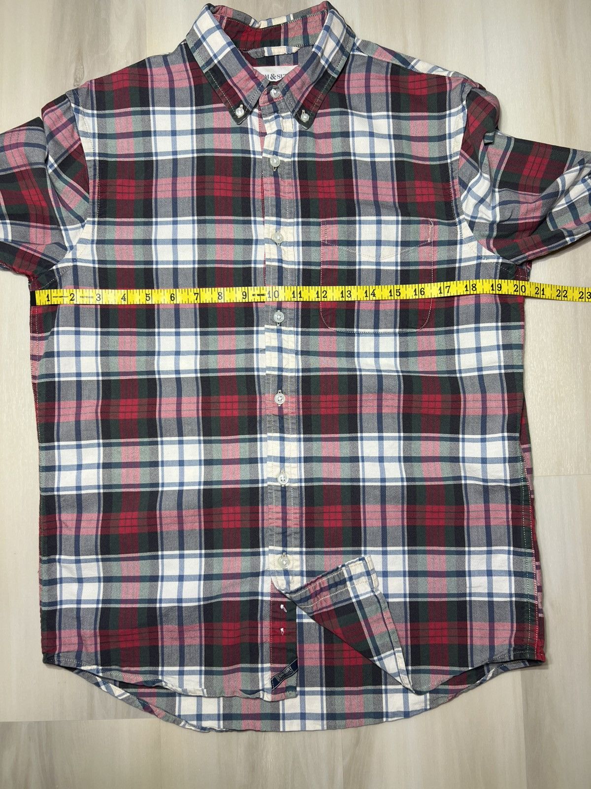 Denim & Supply Ralph Lauren Denim Supply Ralph Lauren Shirt Men’s Small Red Black Plaid Size US S / EU 44-46 / 1 - 6 Thumbnail