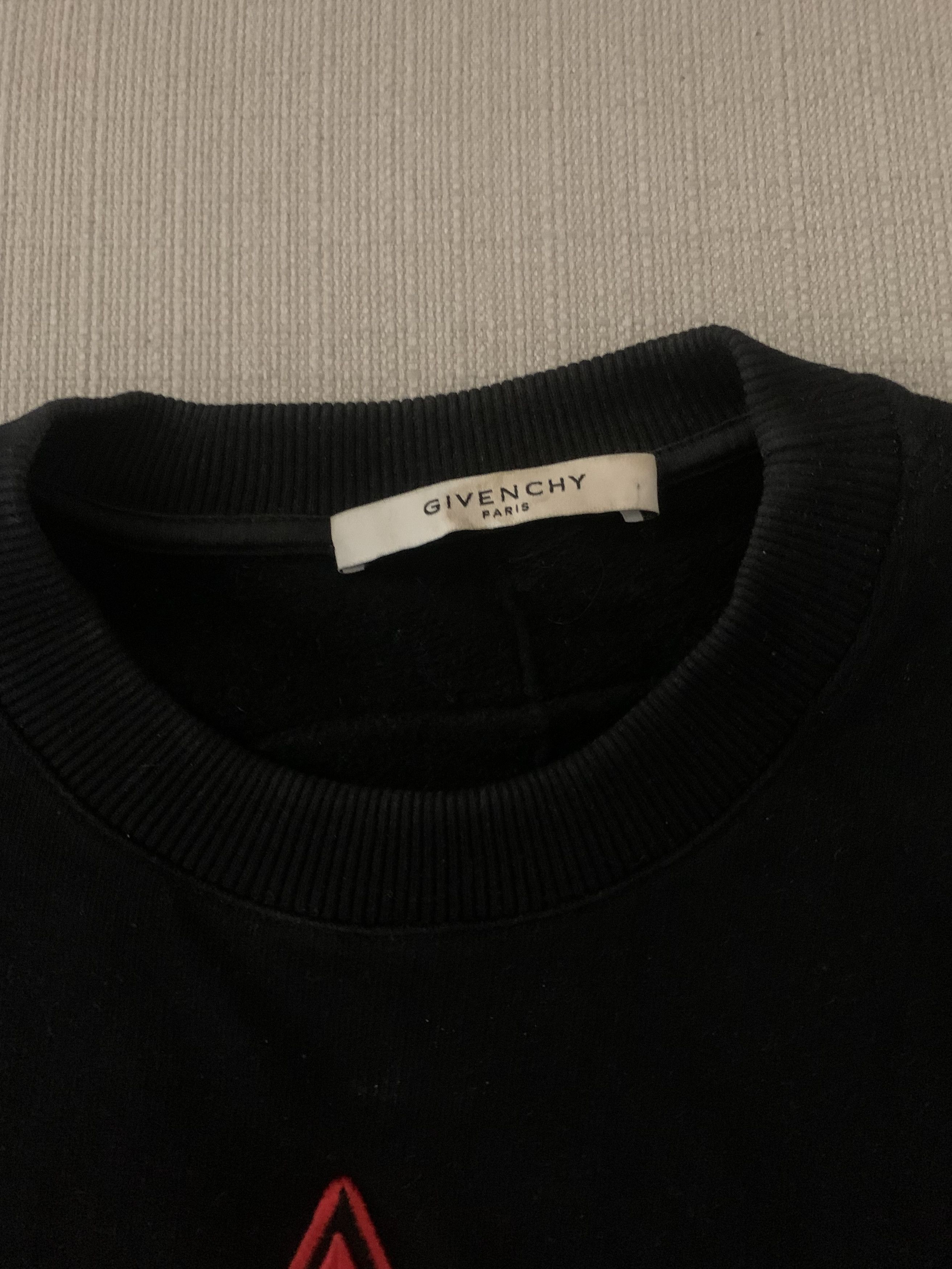 Givenchy Givenchy Cuban-Fit Embroidered Sweatshirt Size US XS / EU 42 / 0 - 5 Thumbnail