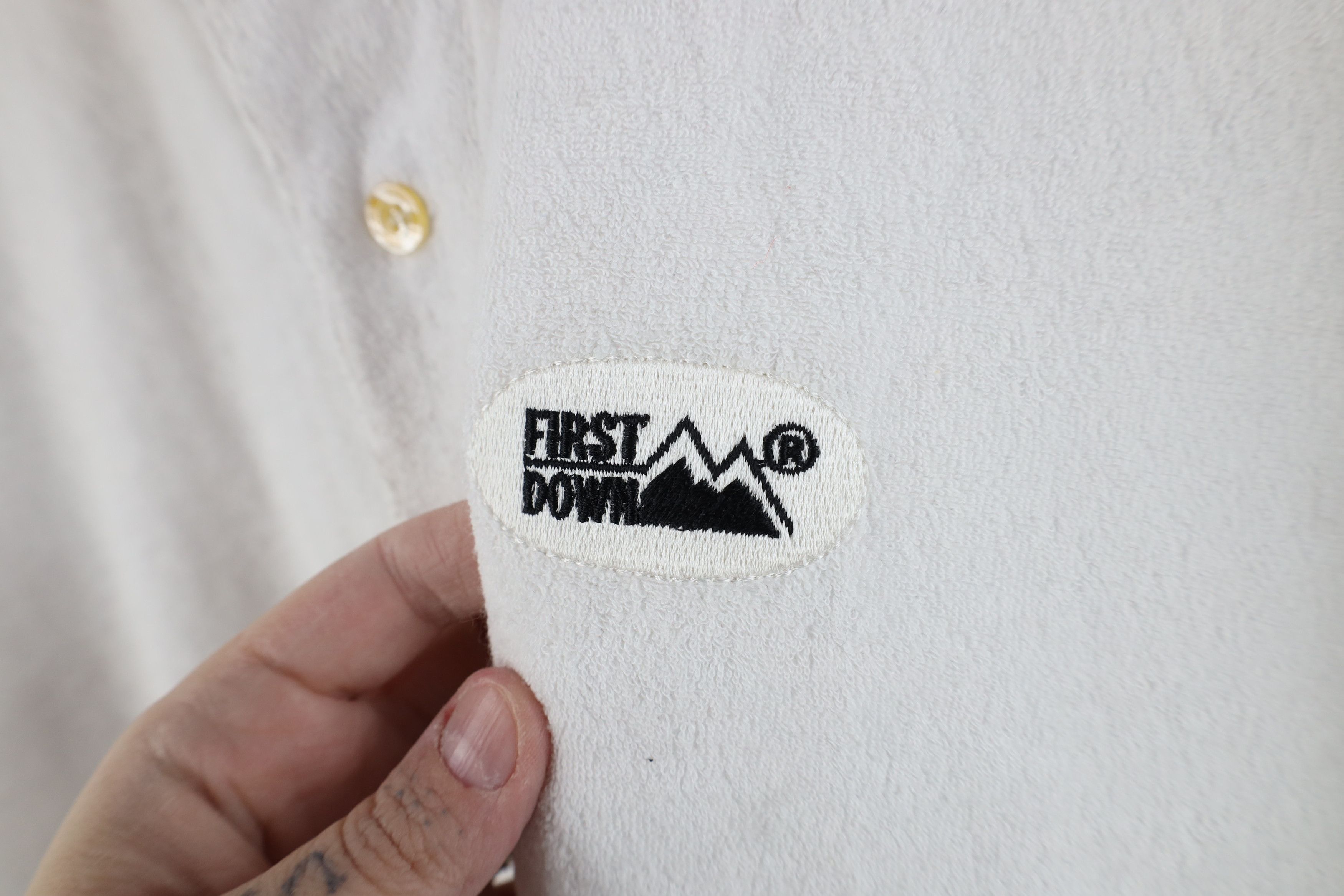 Vintage Deadstock Vintage 90s Y2K Streetwear Fit Golf Polo White Size US XL / EU 56 / 4 - 4 Thumbnail