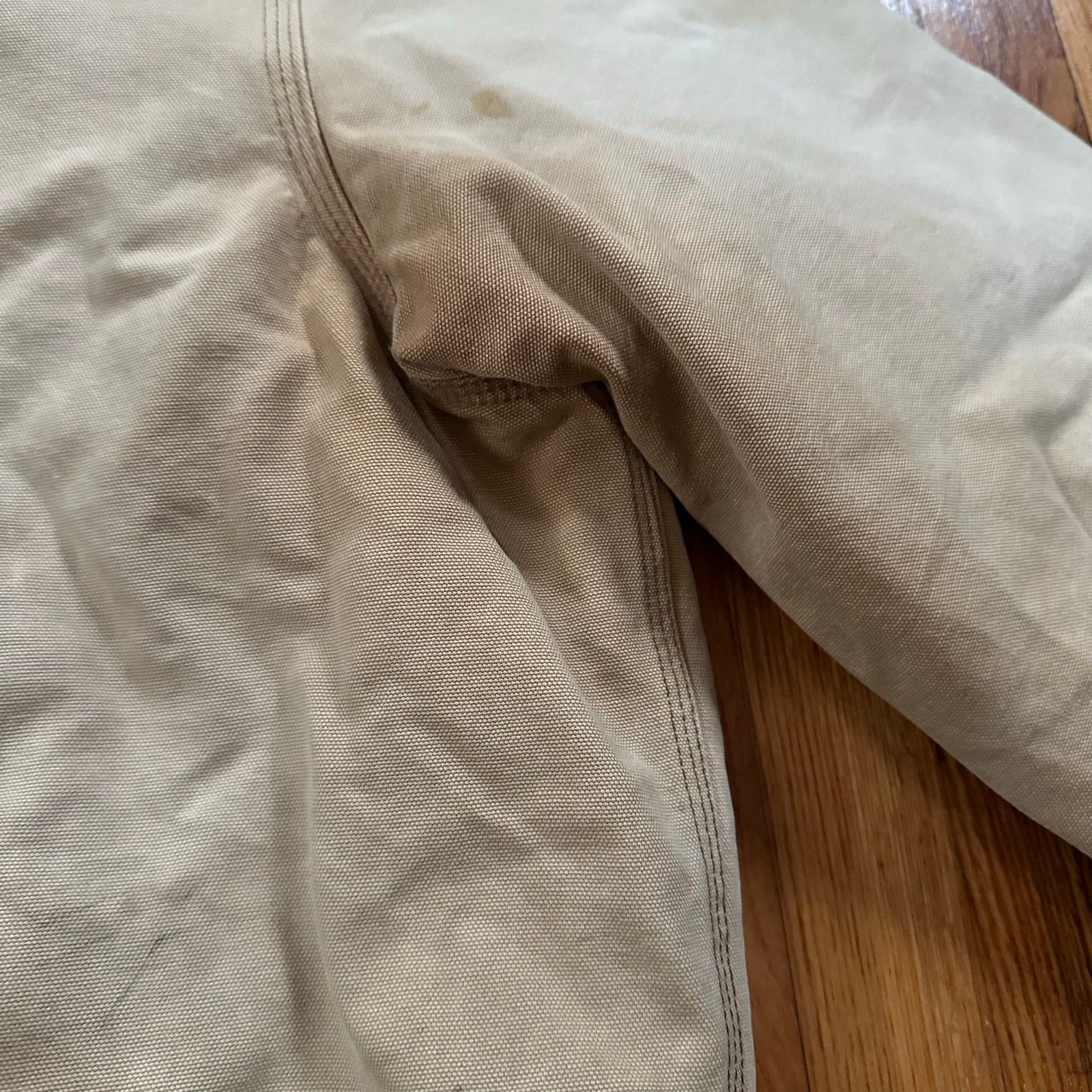 Carhartt Vintage Carhartt Distressed Full Zip Hooded Jacket size L/XL Size US XL / EU 56 / 4 - 15 Thumbnail