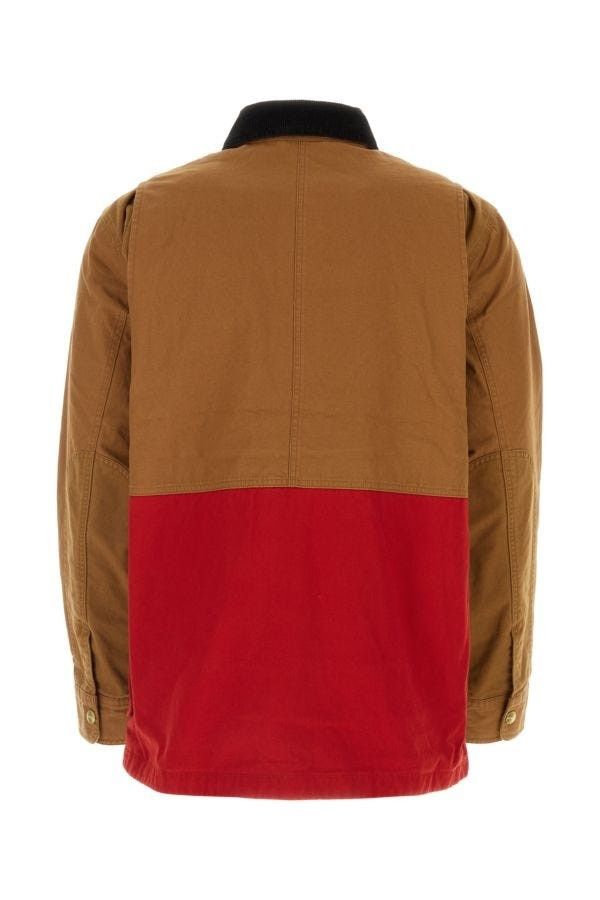 Carhartt Wip o1s22i1n0925 'Heston' Cotton Shirt Jacket in Brown Size US M / EU 48-50 / 2 - 2 Thumbnail