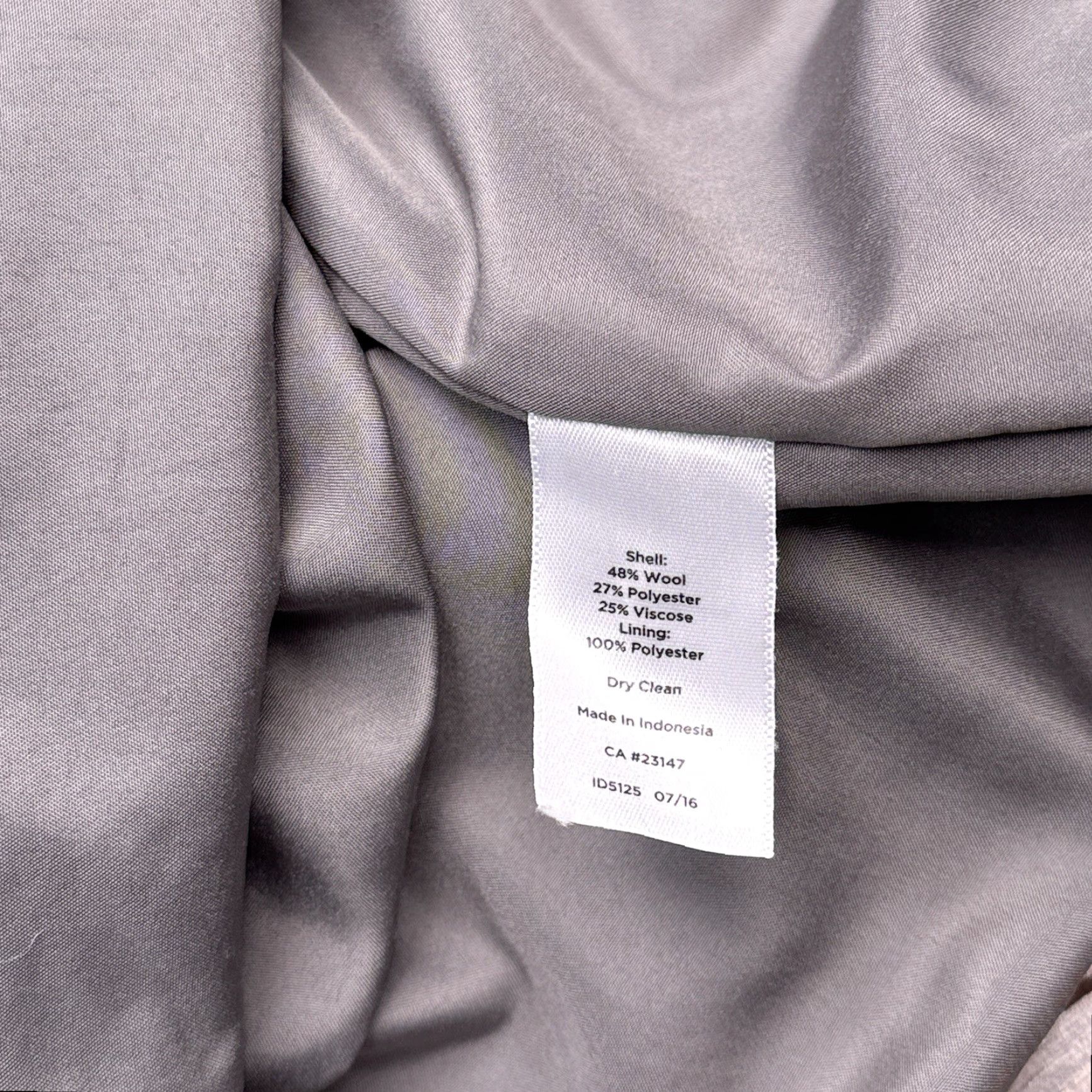 Talbots Talbots Skirt Womens 8 Gray Wool Blend Herringbone Mini Zipper Tweed Size 30" / US 8 / IT 44 - 4 Thumbnail