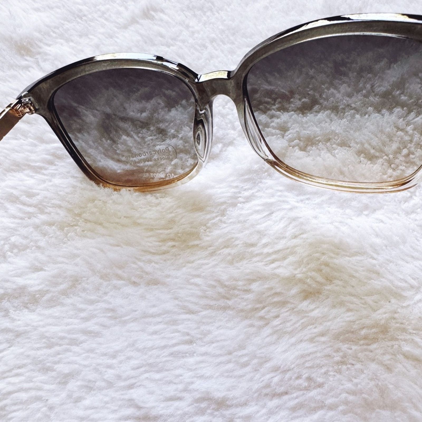 Other Joanne Clear Gray Square Sunglasses Size ONE SIZE - 9 Thumbnail