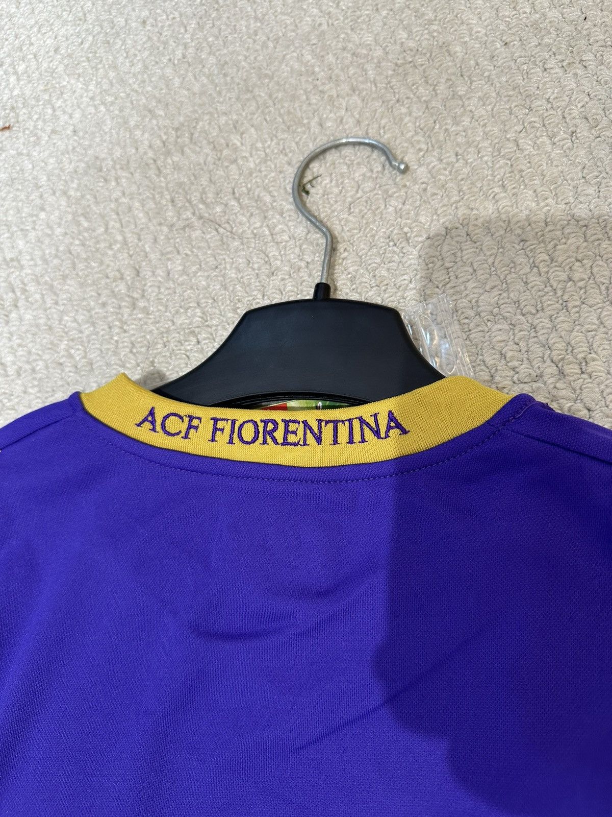 Diadora Fiorentina 2008 2009 Home Long Sleeve Newtag soccer jersey Size US M / EU 48-50 / 2 - 14 Thumbnail