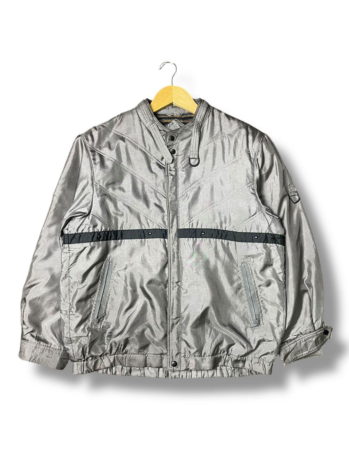 Japanese Brand × Vintage OUTWEAR Fashion Brand Zip Through Jacket (79) Size US M / EU 48-50 / 2 - 1 Thumbnail