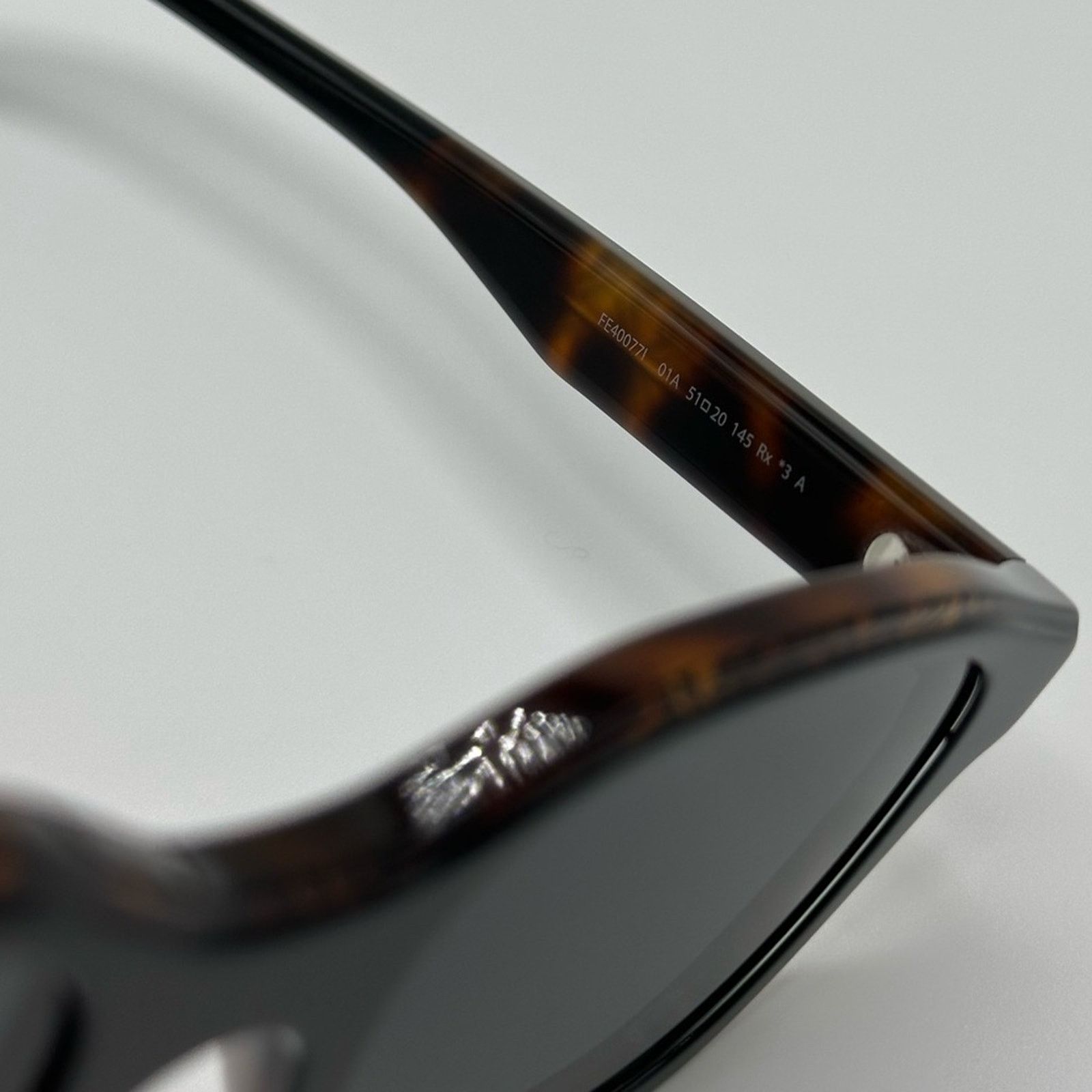 Fendi NEW FENDI Sunglasses FE40077I 5101A Square Black Grey Men Size ONE SIZE - 6 Thumbnail