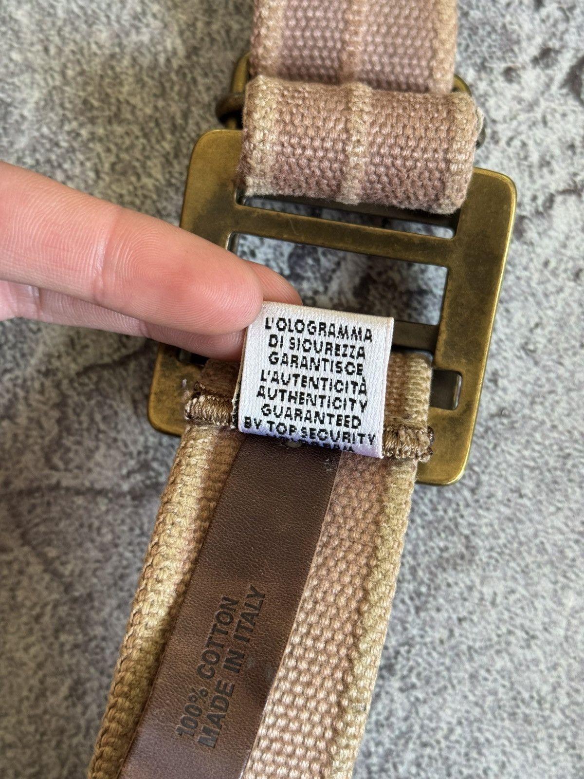 Dolce & Gabbana Dolce & Gabbana Avantgarde cotton belt vintage 90s rare Size ONE SIZE - 8 Thumbnail