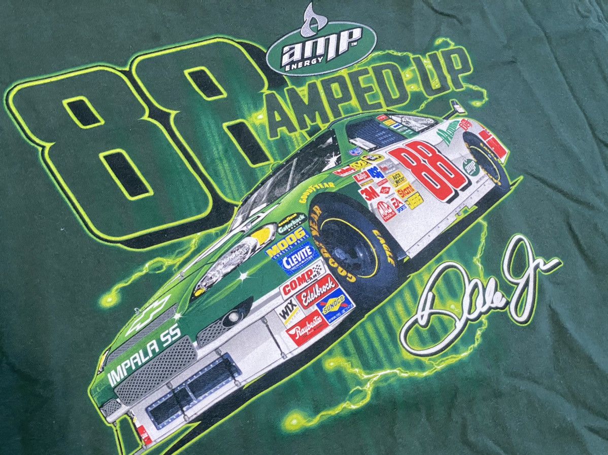 Chase Authentics × NASCAR × Vintage Vintage Dale Earnhardt Jr Tshirt XL/xxl Size US XL / EU 56 / 4 - 2 Thumbnail