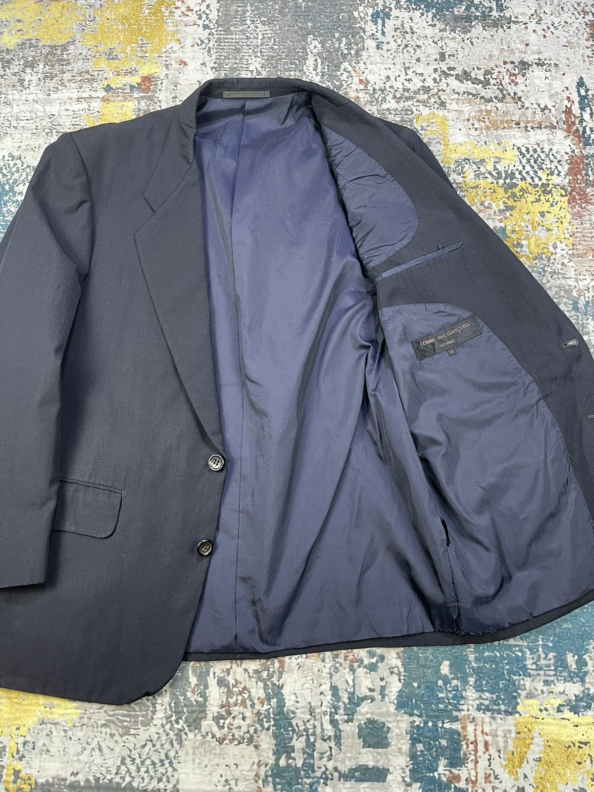 Comme des Garcons Vintage Comme Des Garcons Homme Blazers Size US S / EU 44-46 / 1 - 8 Thumbnail
