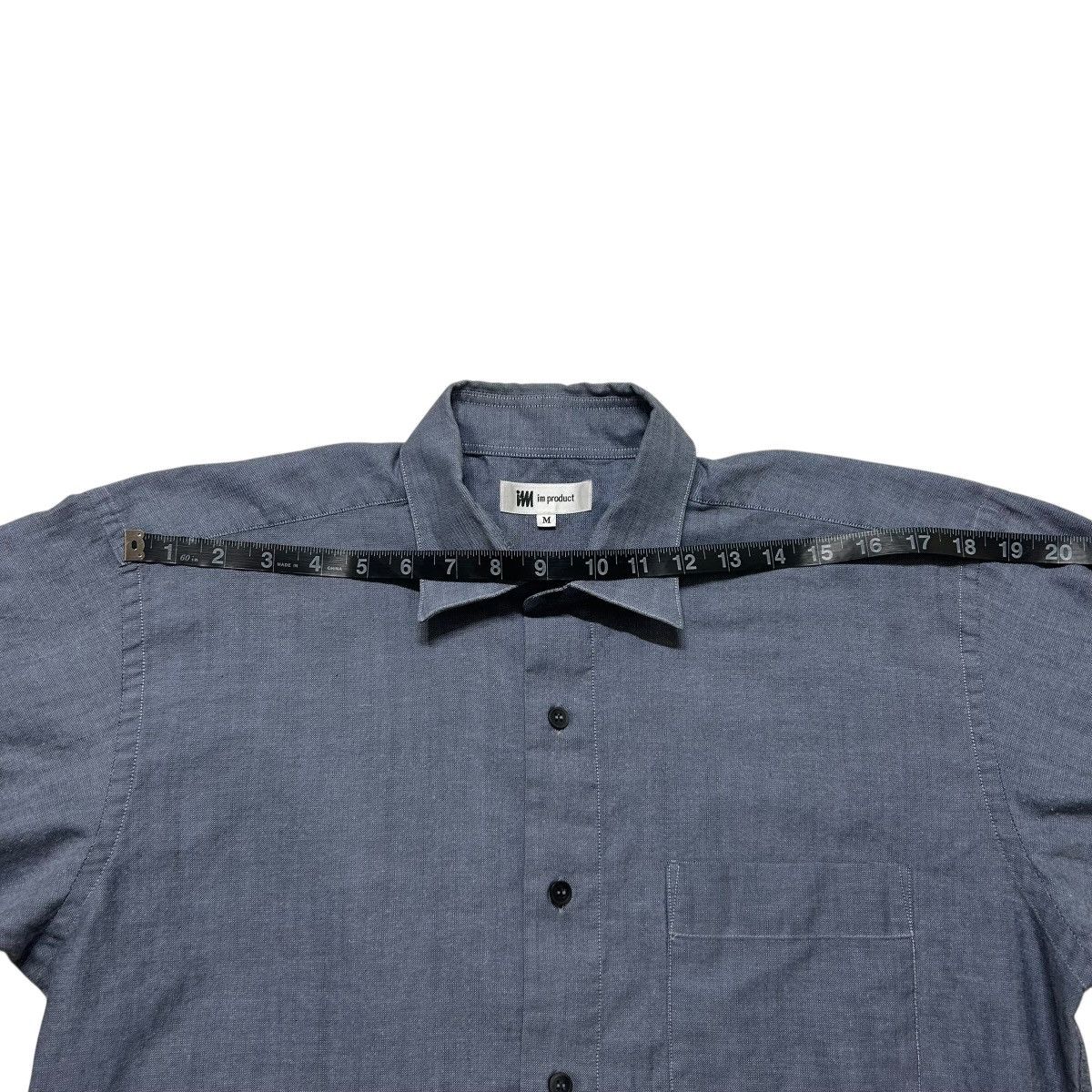 Issey Miyake 431 00s ISSEY MIYAKE IM PRODUCT shirt long sleeve blue M Size US M / EU 48-50 / 2 - 14 Thumbnail