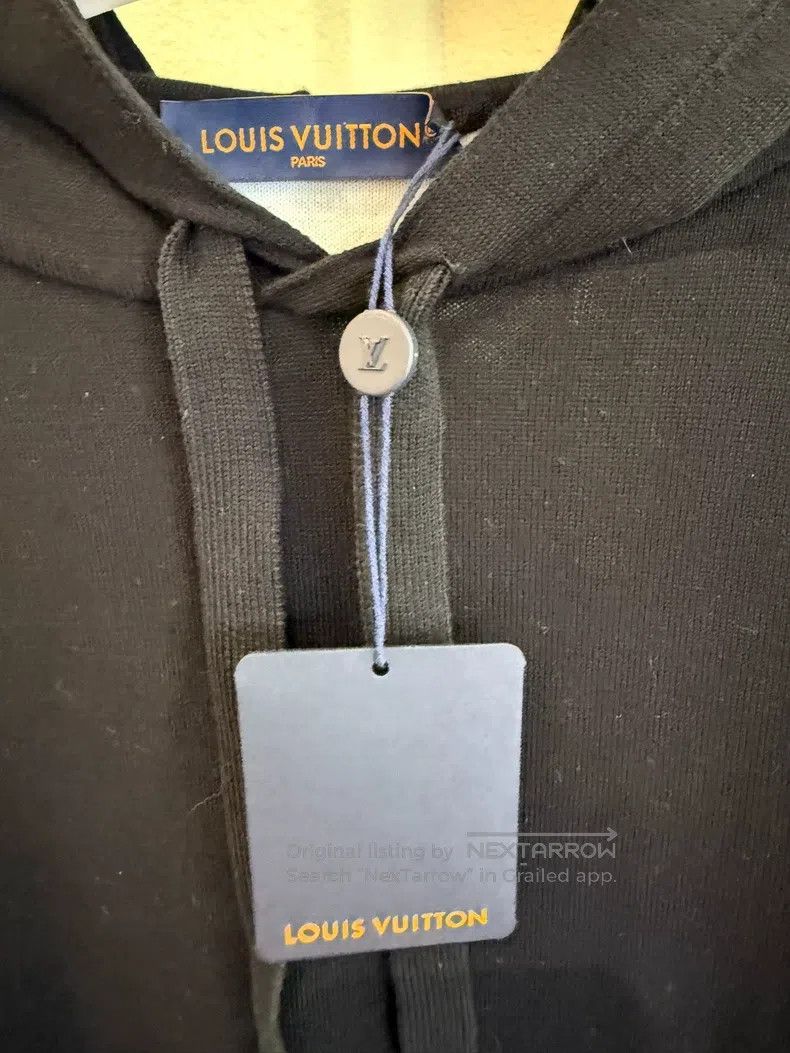 Louis Vuitton Louis Vuitton Black and white gradient print hooded sweats Size US M / EU 48-50 / 2 - 4 Thumbnail