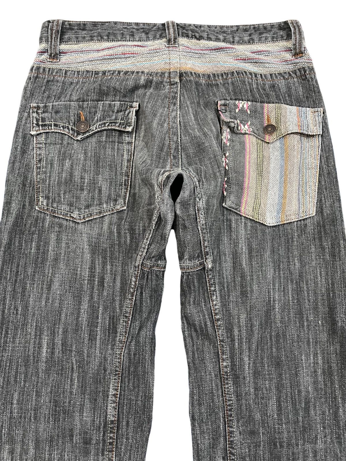 Converse Vintage Japanese Brand Y2K Unique Design Pocket Denim Size US 33 - 10 Thumbnail