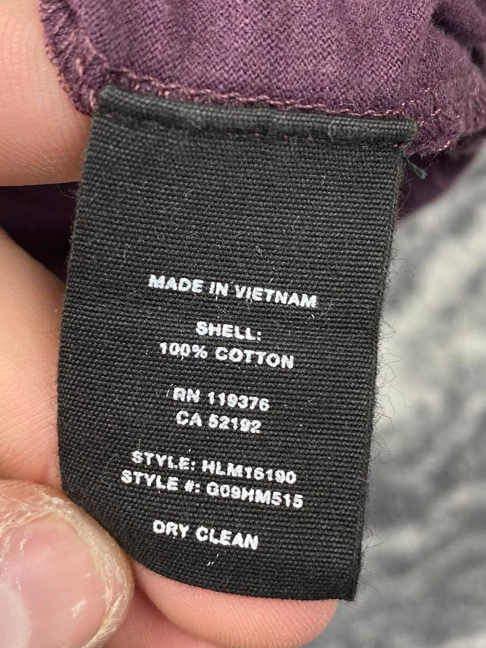 Helmut Lang Helmut Lang T Shirt Men Size M Purple Size US M / EU 48-50 / 2 - 7 Thumbnail