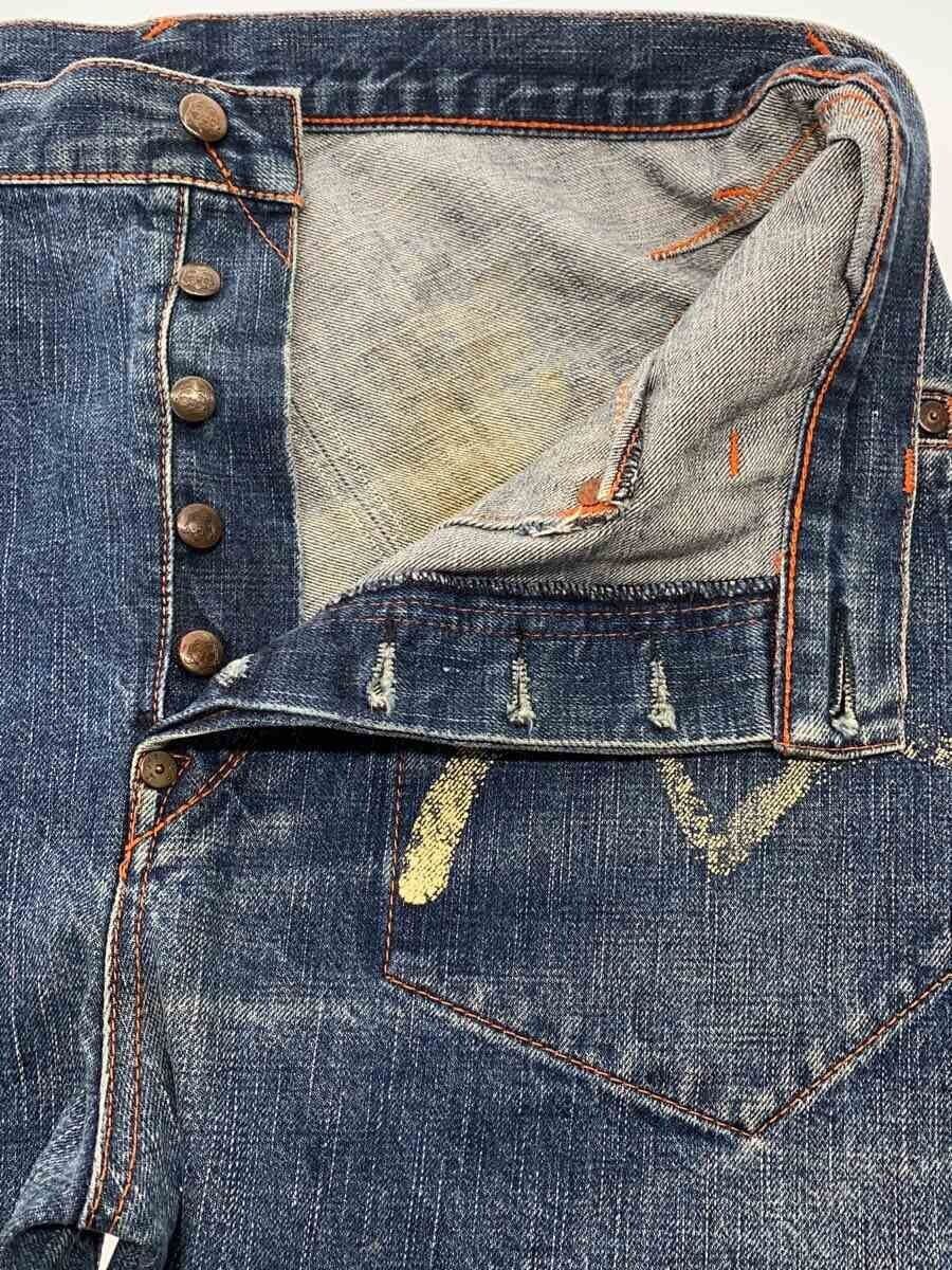 Evisu Evisu Cotton Indigo Straight Jeans Size US 36 / EU 52 - 3 Thumbnail