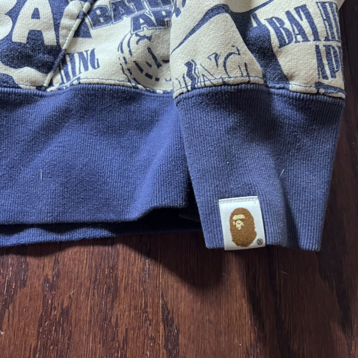 Bape 2011 Bape glow in the dark AOP hoodie Size US XL / EU 56 / 4 - 4 Thumbnail