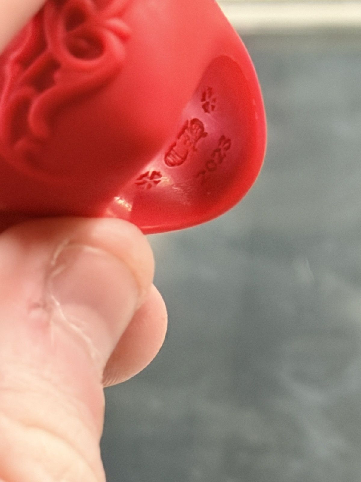 Chrome Hearts Chrome hearts silicone red heart floral ring Size ONE SIZE - 3 Thumbnail