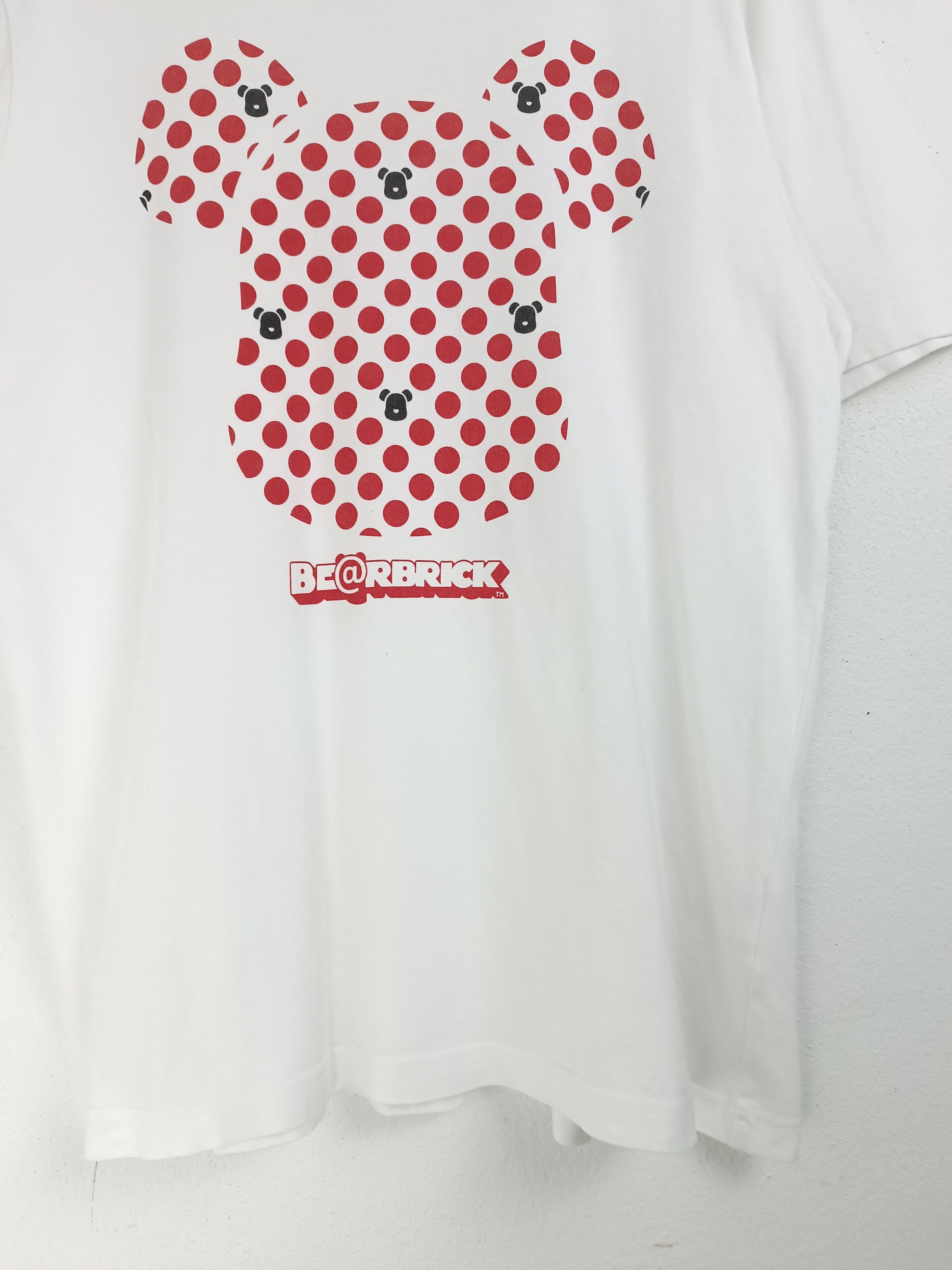 Medicom Toy VINTAGE MEDICOM TOY BEARBRICK POLKADOT DESIGN TEE Size US M / EU 48-50 / 2 - 9 Thumbnail