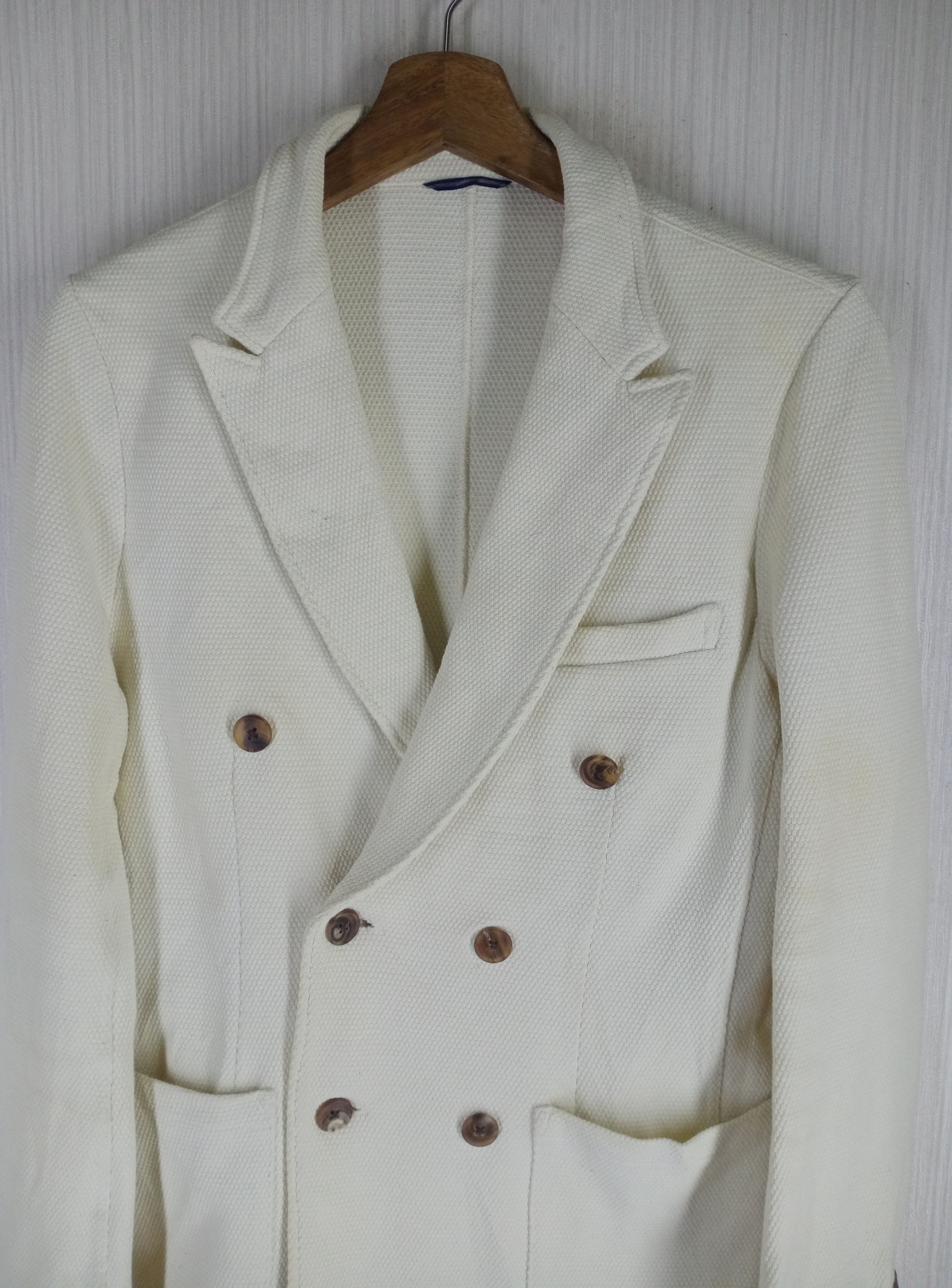 junhashimoto Rare Junhashimoto Double Breasted Blazer Size US M / EU 48-50 / 2 - 2 Thumbnail