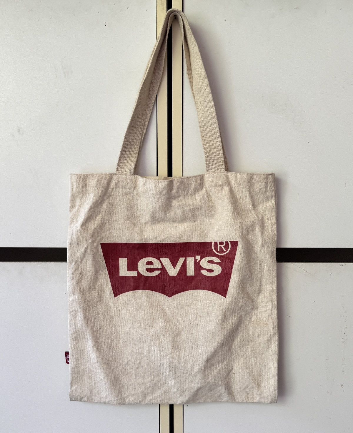 Levis Tote Bag in Beige, Men's