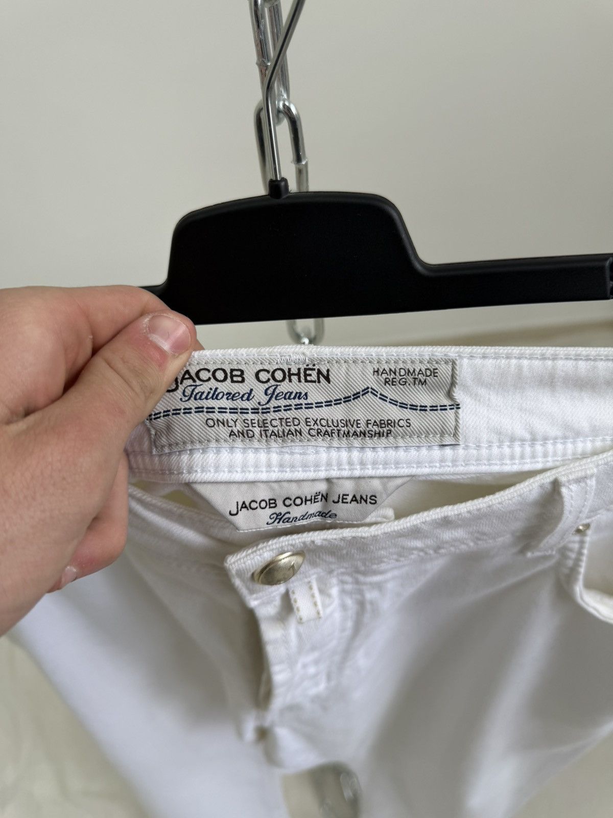 Jacob Cohen Jacob Cohen Designer Handmade Slim Denim W40 D557 Size US 40 / EU 56 - 7 Thumbnail