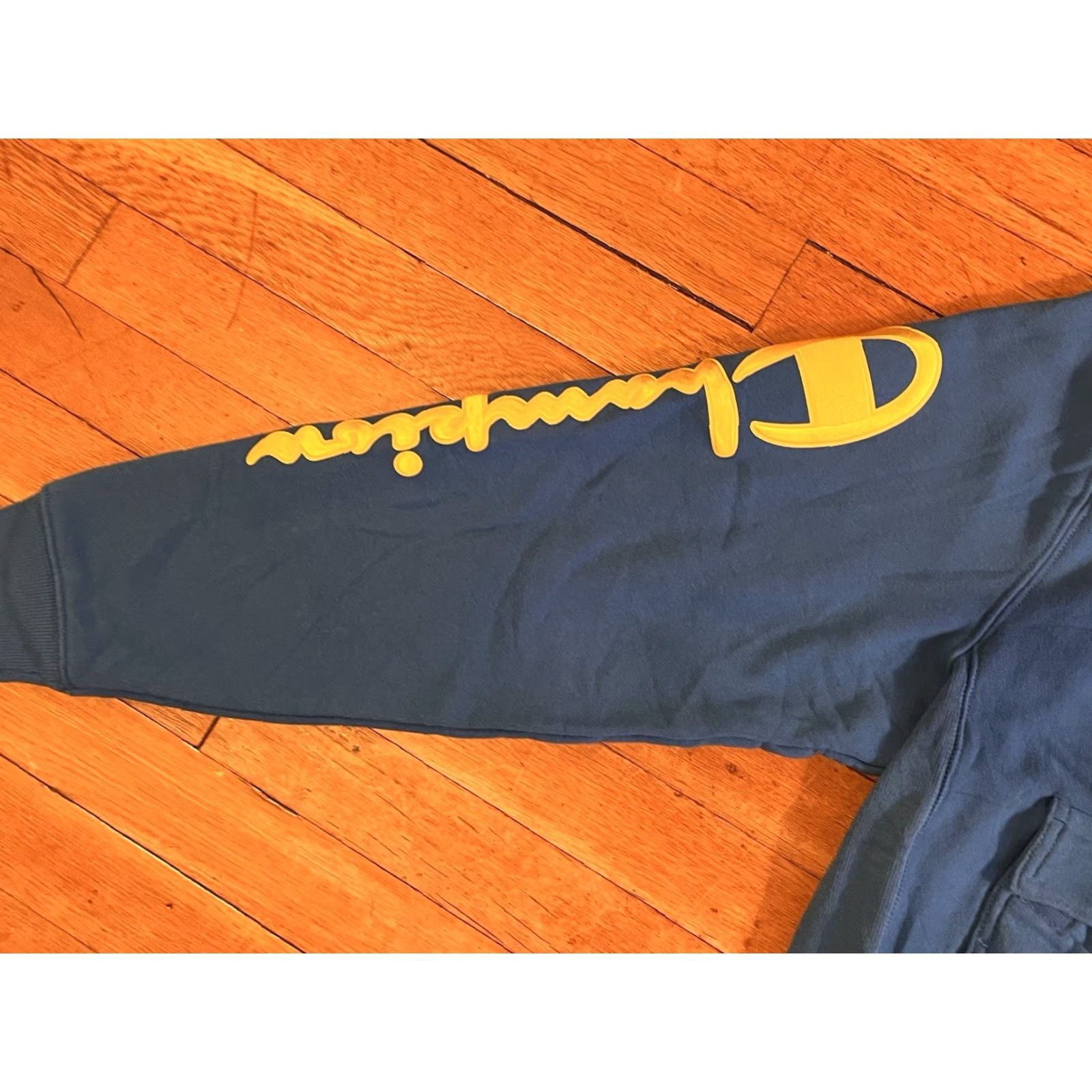 Champion Champion Nintendo Super Mario Bros Hoodie Mens M Blue Size US M / EU 48-50 / 2 - 4 Thumbnail
