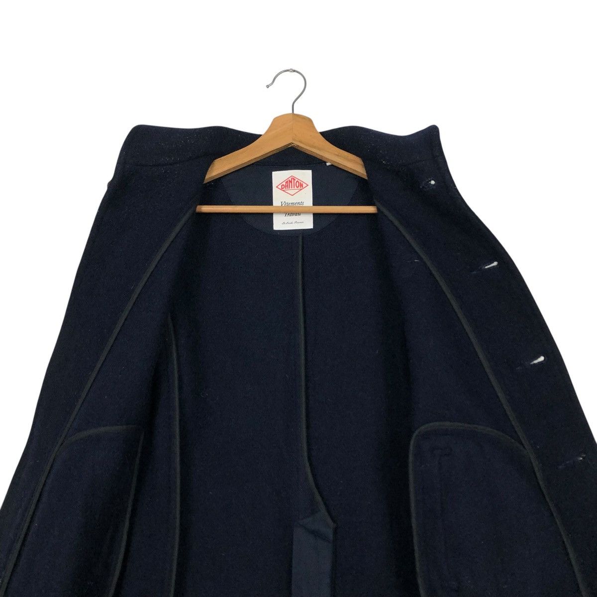 Danton 🔥VINTAGE WOOL JACKET HERRINGBONE DANTON VETEMENTS & TRAVAIL Size US S / EU 44-46 / 1 - 17 Thumbnail