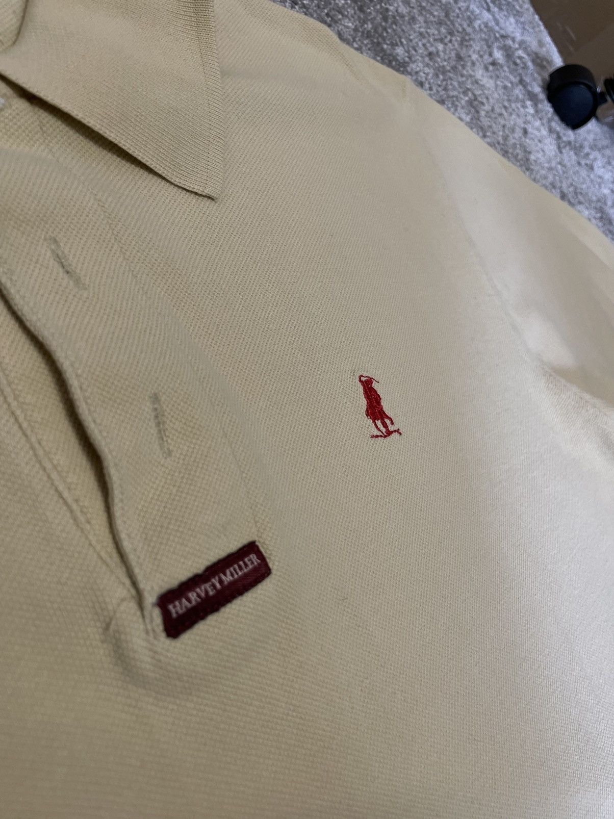 Ralph Lauren 🟨 Ralph Lauren – beige polo with rider logo Size US XL / EU 56 / 4 - 3 Thumbnail