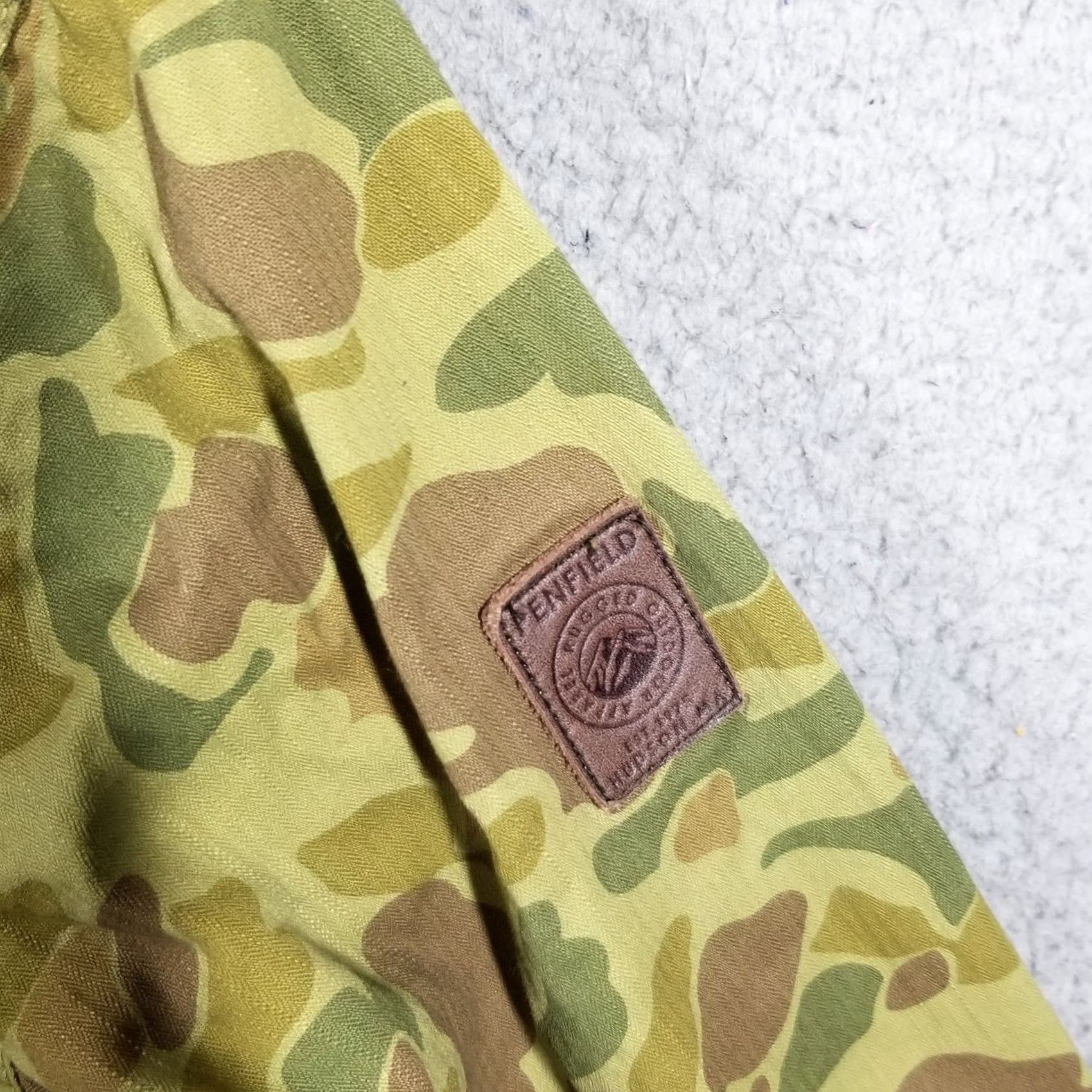 Penfield Penfield Zip Camouflage Jacket Small Cotton Camouflage Military Jacket Men Slim Regular Mens Zip Full Zip Hooded Size US S / EU 44-46 / 1 - 4 Thumbnail