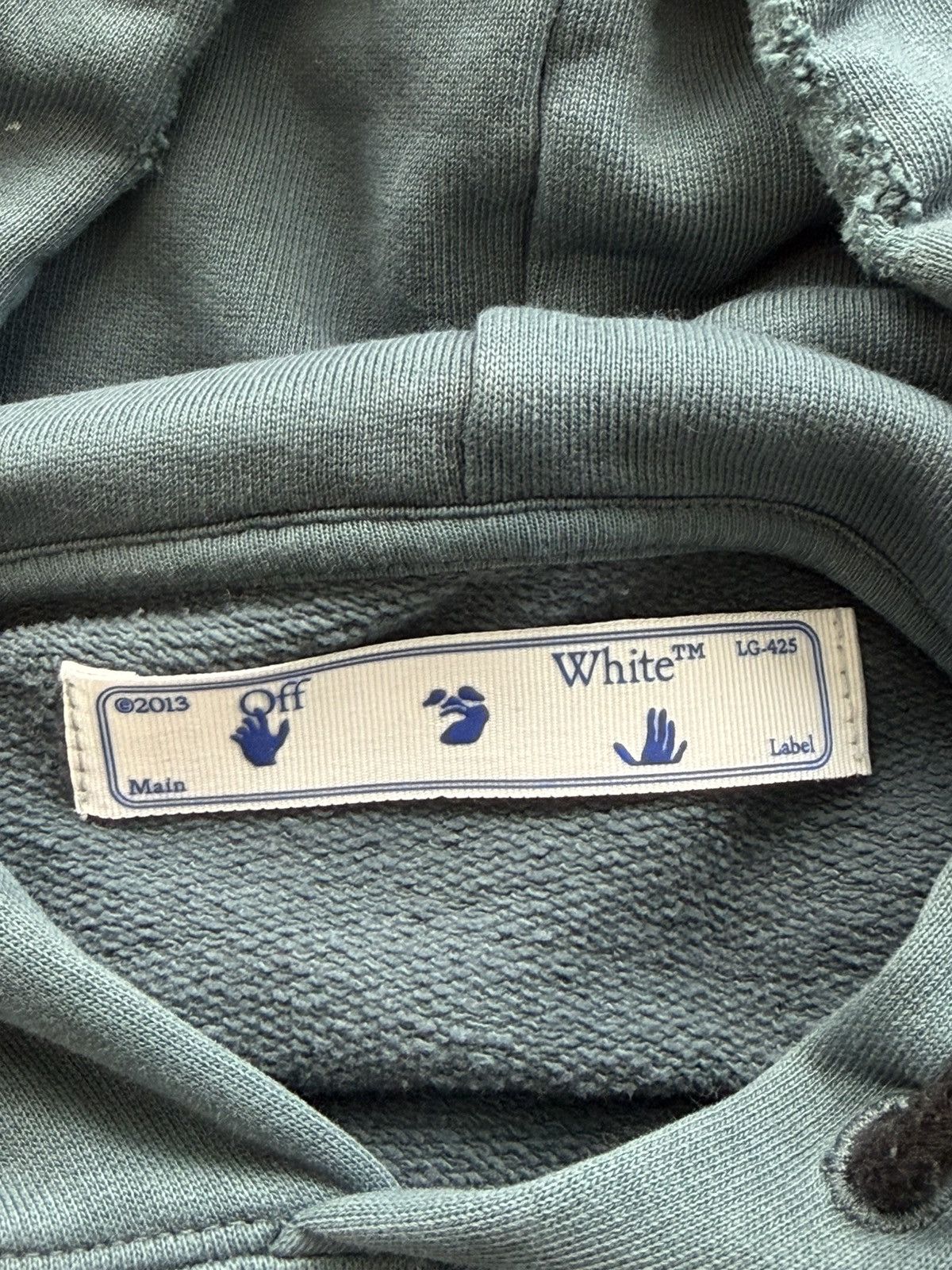 Off-White Off-White Logo Hoodie Size US XS / EU 42 / 0 - 5 Thumbnail