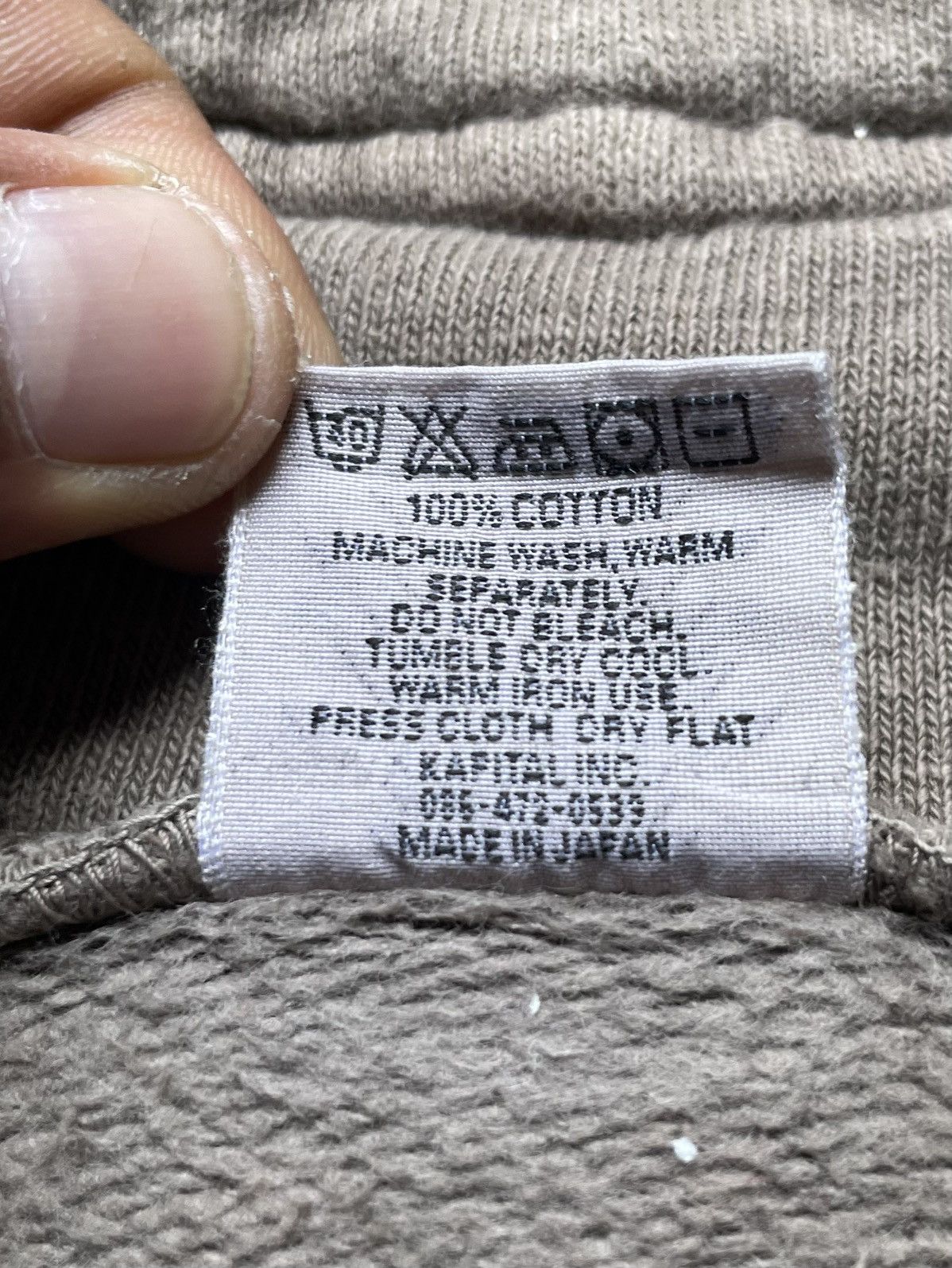 Kapital KAPITAL Button Front Hooded Cardigan Grey Size US XS / EU 42 / 0 - 7 Thumbnail