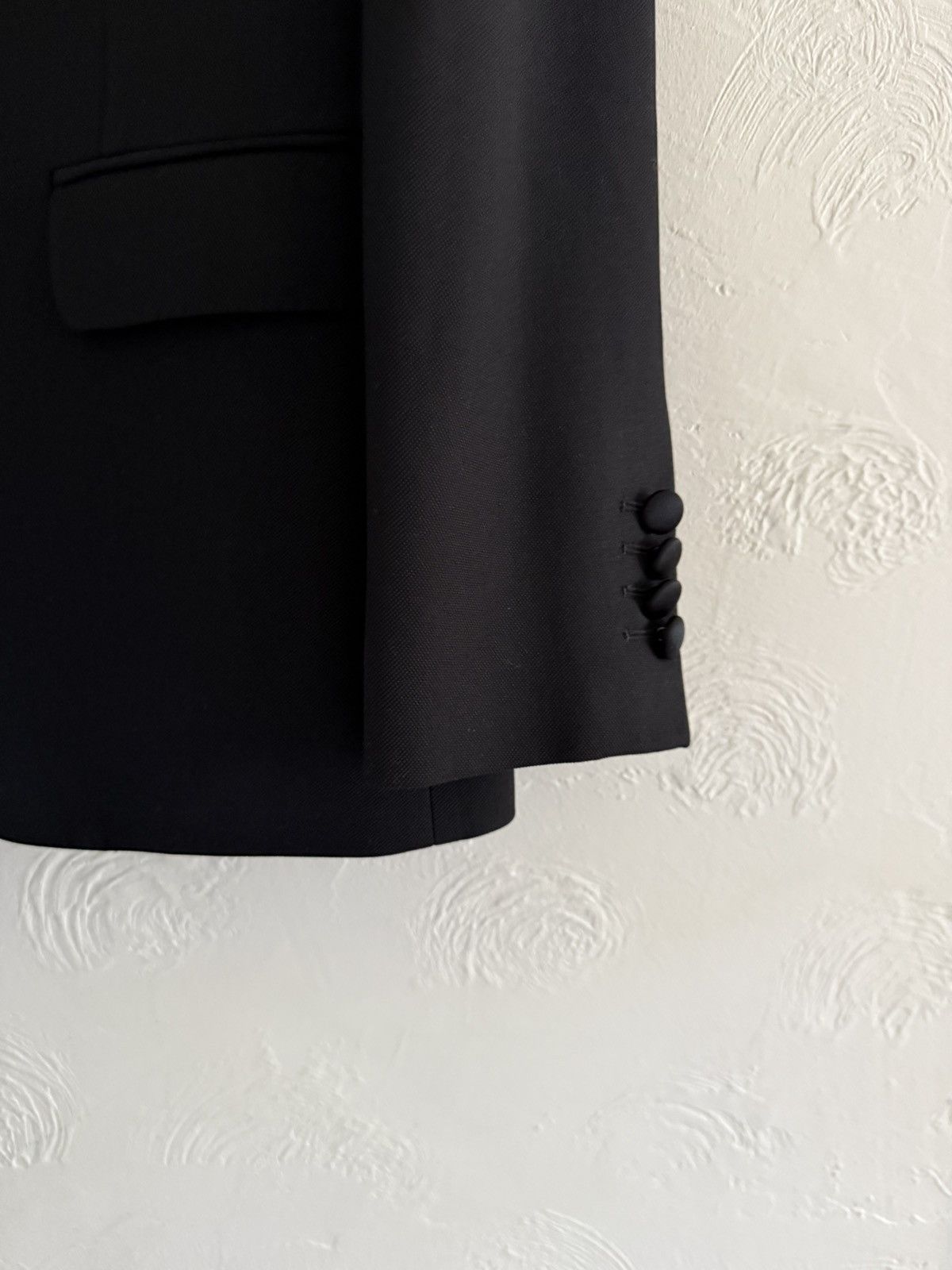 Celine × Hedi Slimane Celine Le Smoking Tuxedo Suit 44 Size 34R - 13 Thumbnail