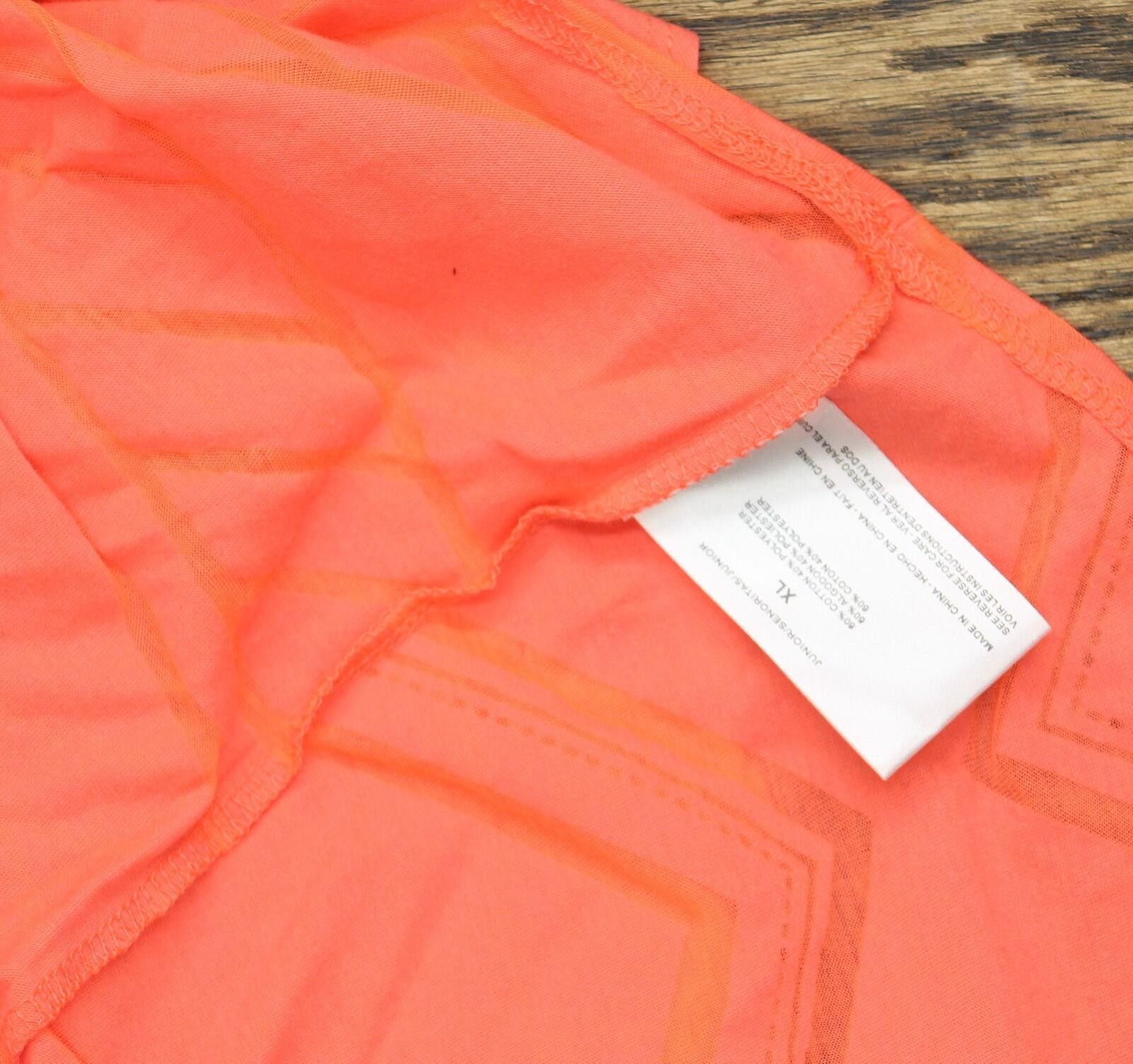 Energie Nwt Energie Cowl-neck Burnout Tank Top Fiery Coral Pink Xl Size XL / US 12-14 / IT 48-50 - 6 Thumbnail
