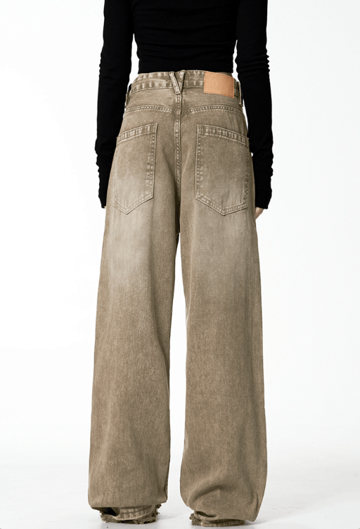 Japanese Brand × Jean Retro trend loose ins straight high street jeans Size US 32 / EU 48 - 5 Thumbnail