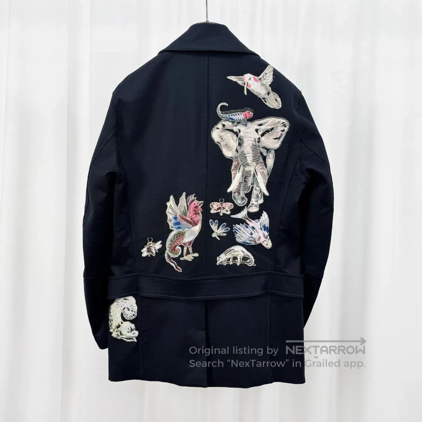 Valentino Valentino Gold Thread Embroidered Coat. Size US M / EU 48-50 / 2 - 2 Thumbnail