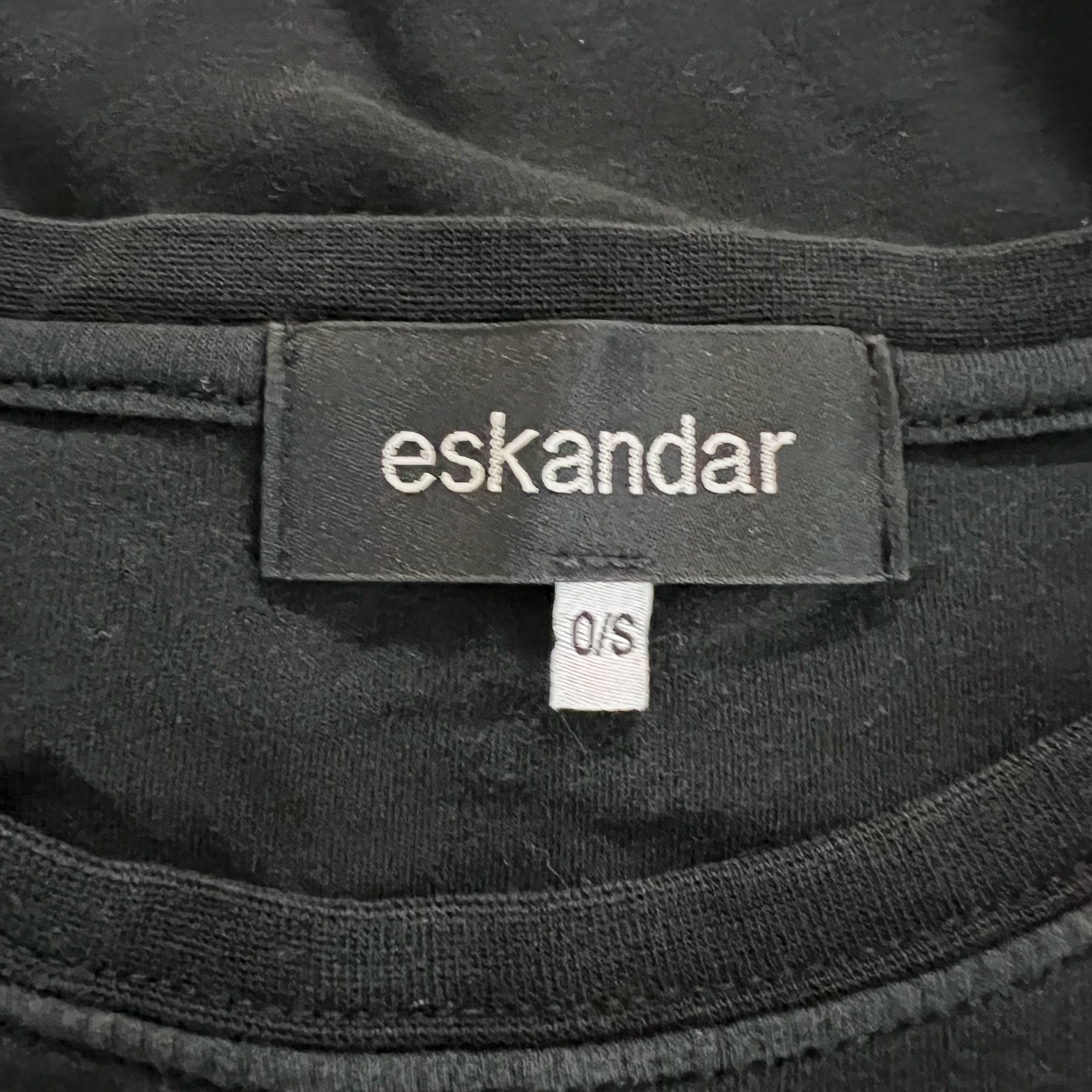 eskandar Eskandar Women's Cotton Knit Stretch Crew Size L / US 10 / IT 46 - 2 Thumbnail