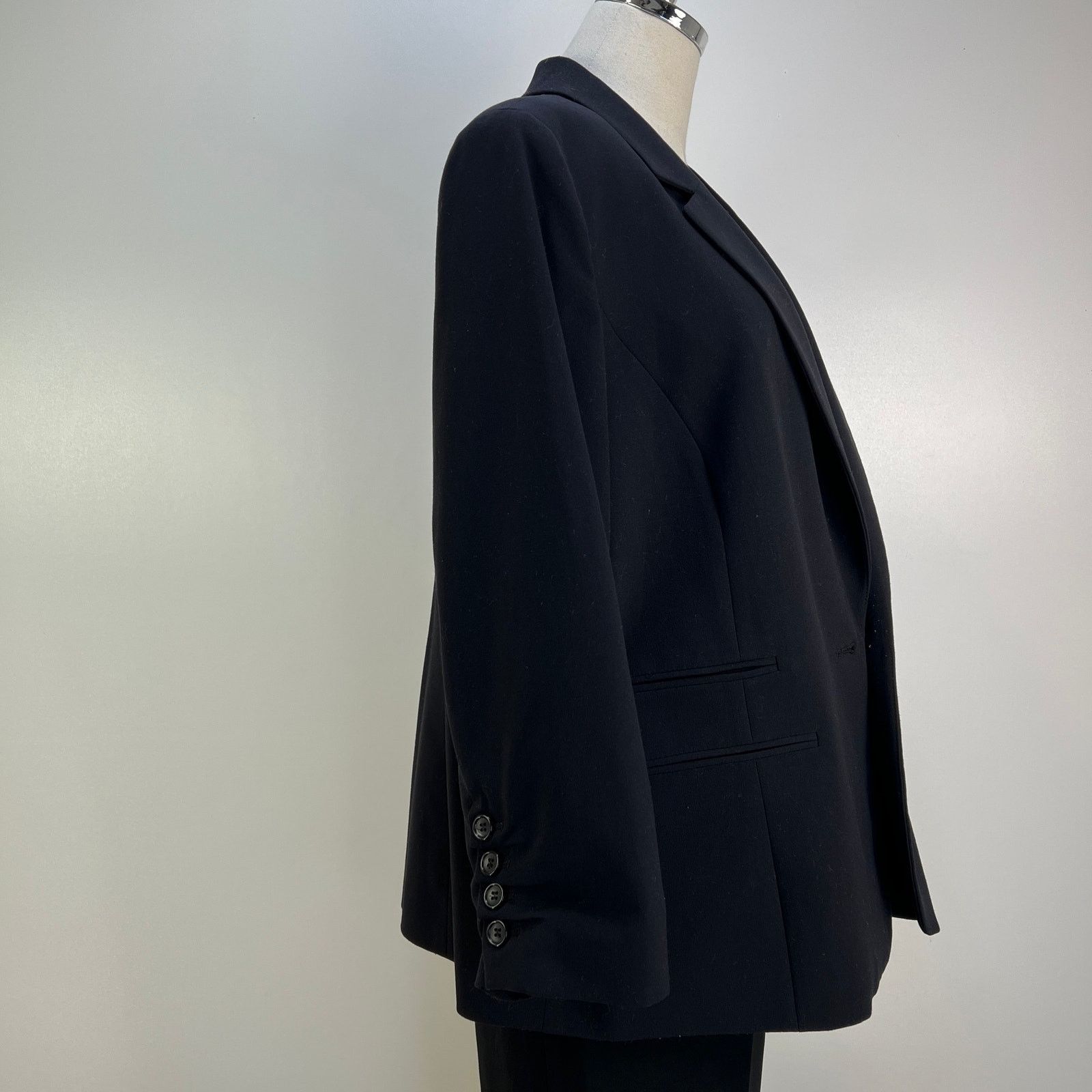Nine West Nine West Black Pant Suit Size XXL / US 16-18 / IT 52-54 - 5 Thumbnail