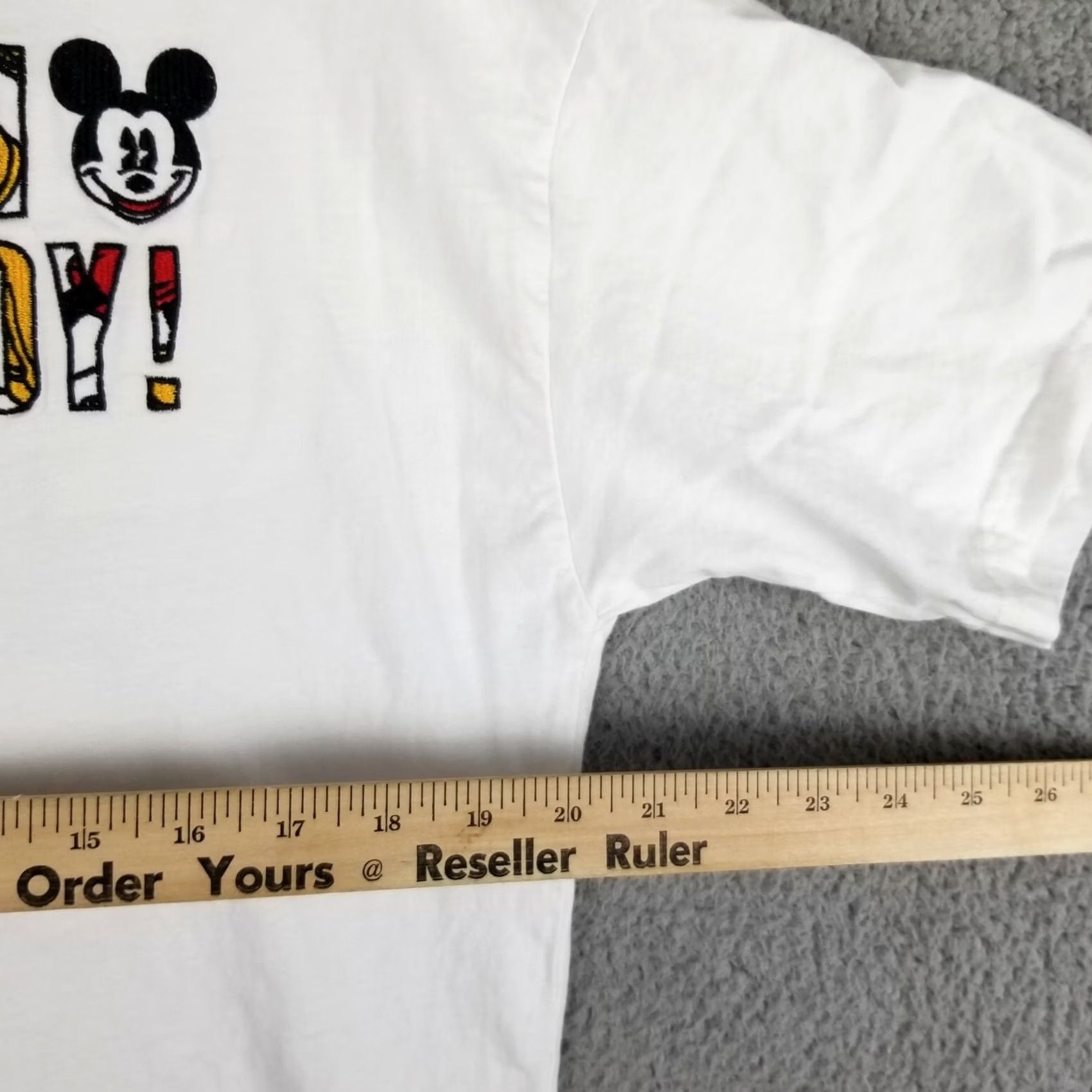 Disney Disney Shirt Adult Small Mickey Oh Boy Big Print Embroidered Front Size US S / EU 44-46 / 1 - 7 Thumbnail