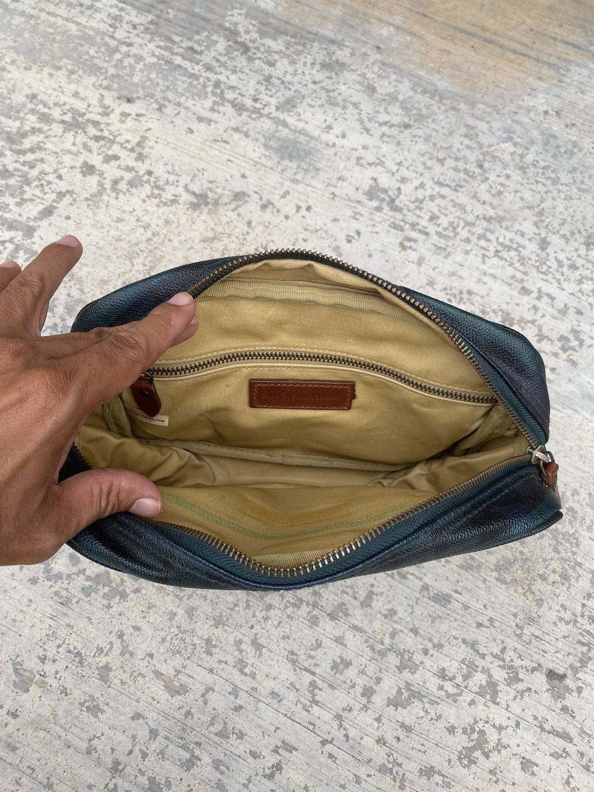 Polo Ralph Lauren × Ralph Lauren Vintage polo ralph lauren clucth bag Size ONE SIZE - 6 Thumbnail