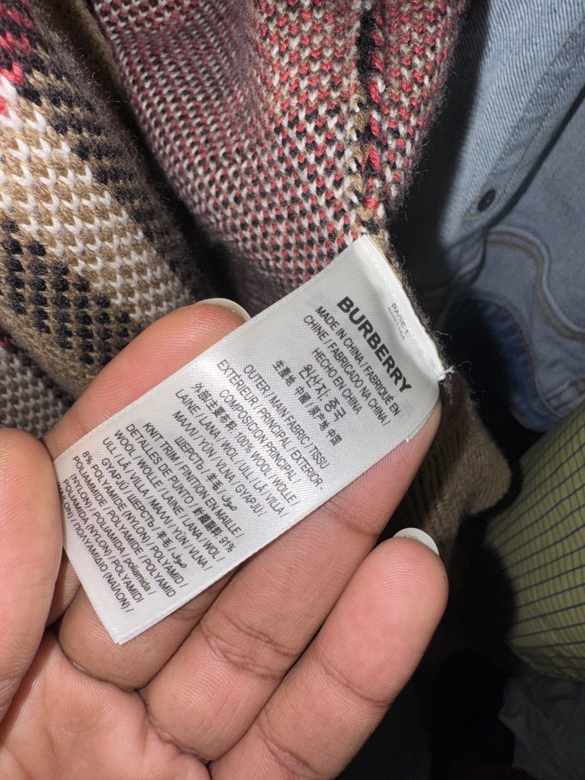 Burberry Burberry Cashmere Bomber Jacket Size US S / EU 44-46 / 1 - 6 Thumbnail